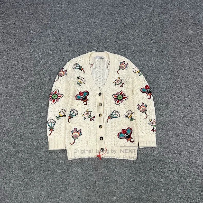 Valentino Valentino Heavy industry embroidered knitted cardigan Size XS / US 0-2 / IT 36-38 - 1 Thumbnail