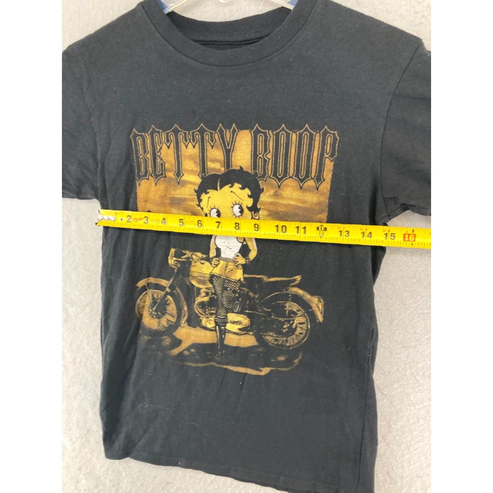 Vintage Brisco Brands Mens TShirt Small Black Betty Boop Motorcycle Shirt Mens S Black Betty Boop Motorcycle Brisco Brands 90s? Size US S / EU 44-46 / 1 - 2 Thumbnail