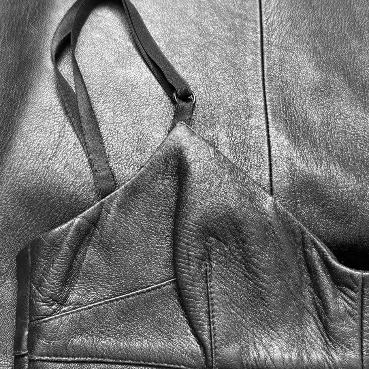 Dolce & Gabbana Dolce & Gabbana vintage leather 90s dress Size S / US 4 / IT 40 - 6 Thumbnail