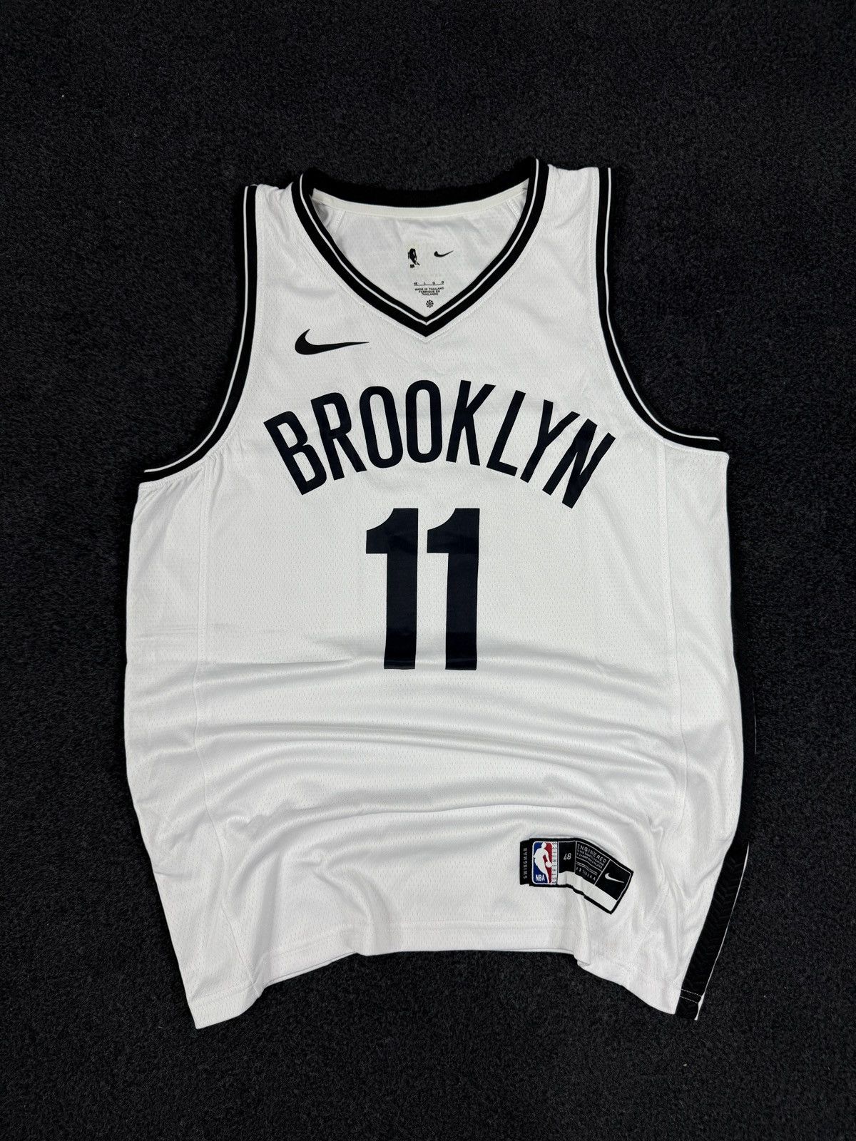 Brooklyn Clothing × NBA × Nike Nike NBA Brooklyn Nets Kyrie Irving 11 Fan Edition Jersey Size US L / EU 52-54 / 3 - 1 Thumbnail