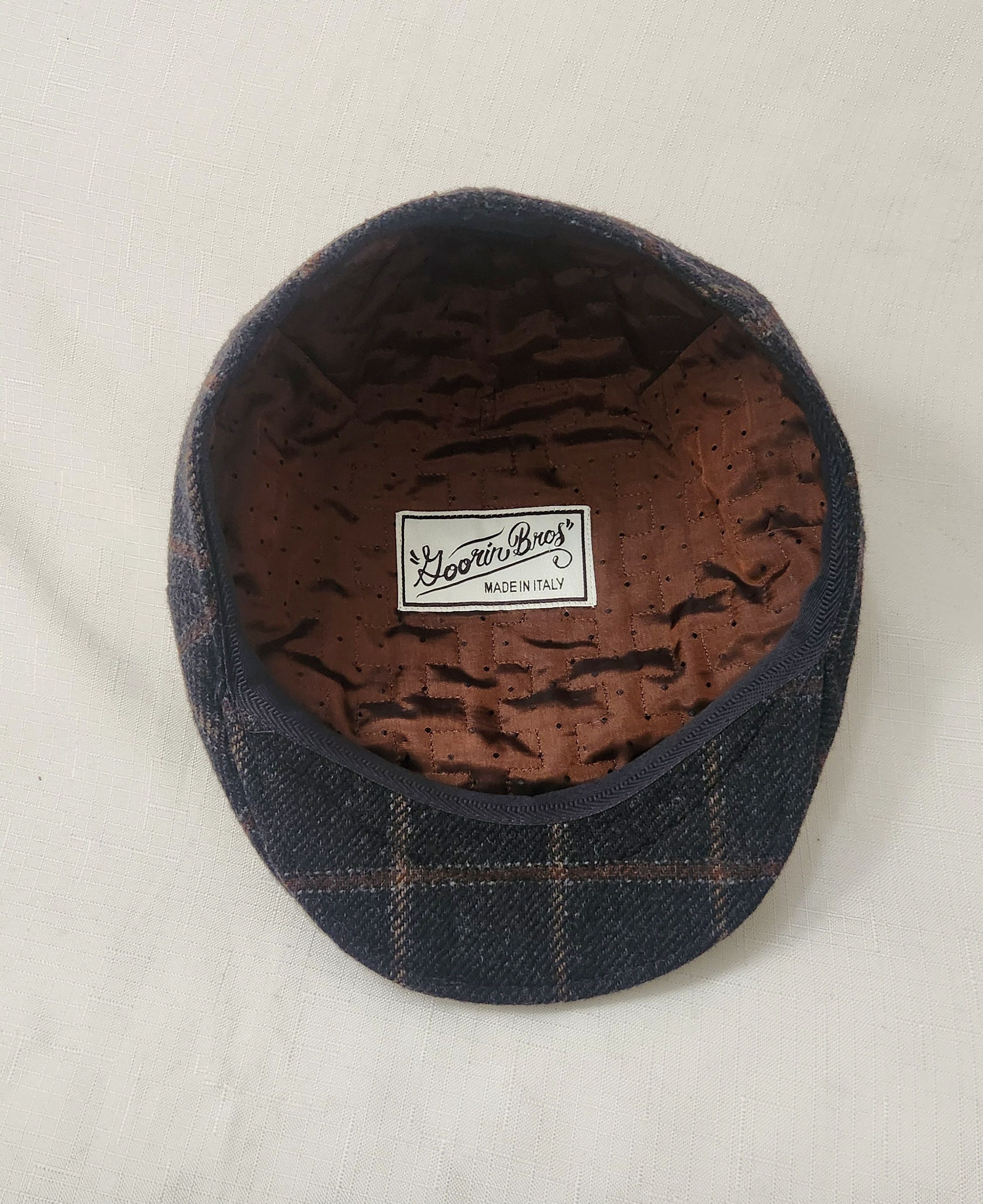 Golden Goose Goorin Bros. Alfonso D'Este Driver Newsboy Hat Wool 7 3/8 Size ONE SIZE - 6 Thumbnail