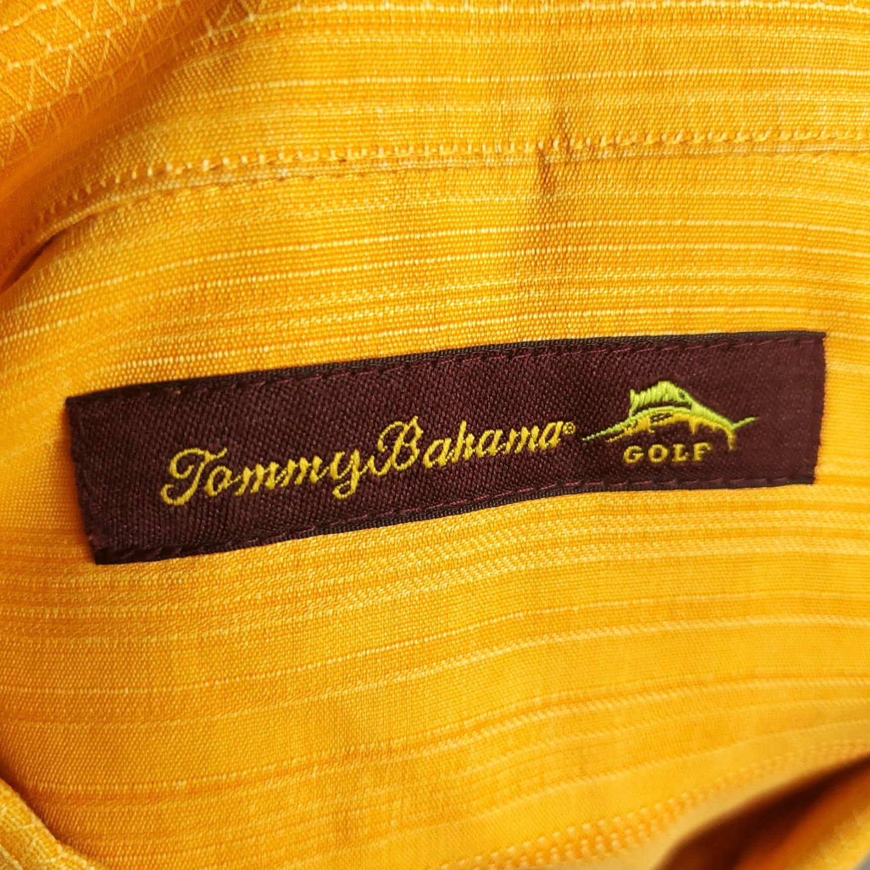 Tommy Bahama Tommy Bahama Shirt Mens XL Orange Striped Silk Hawaiian Short Sleeve Button-Up Size US XL / EU 56 / 4 - 7 Thumbnail
