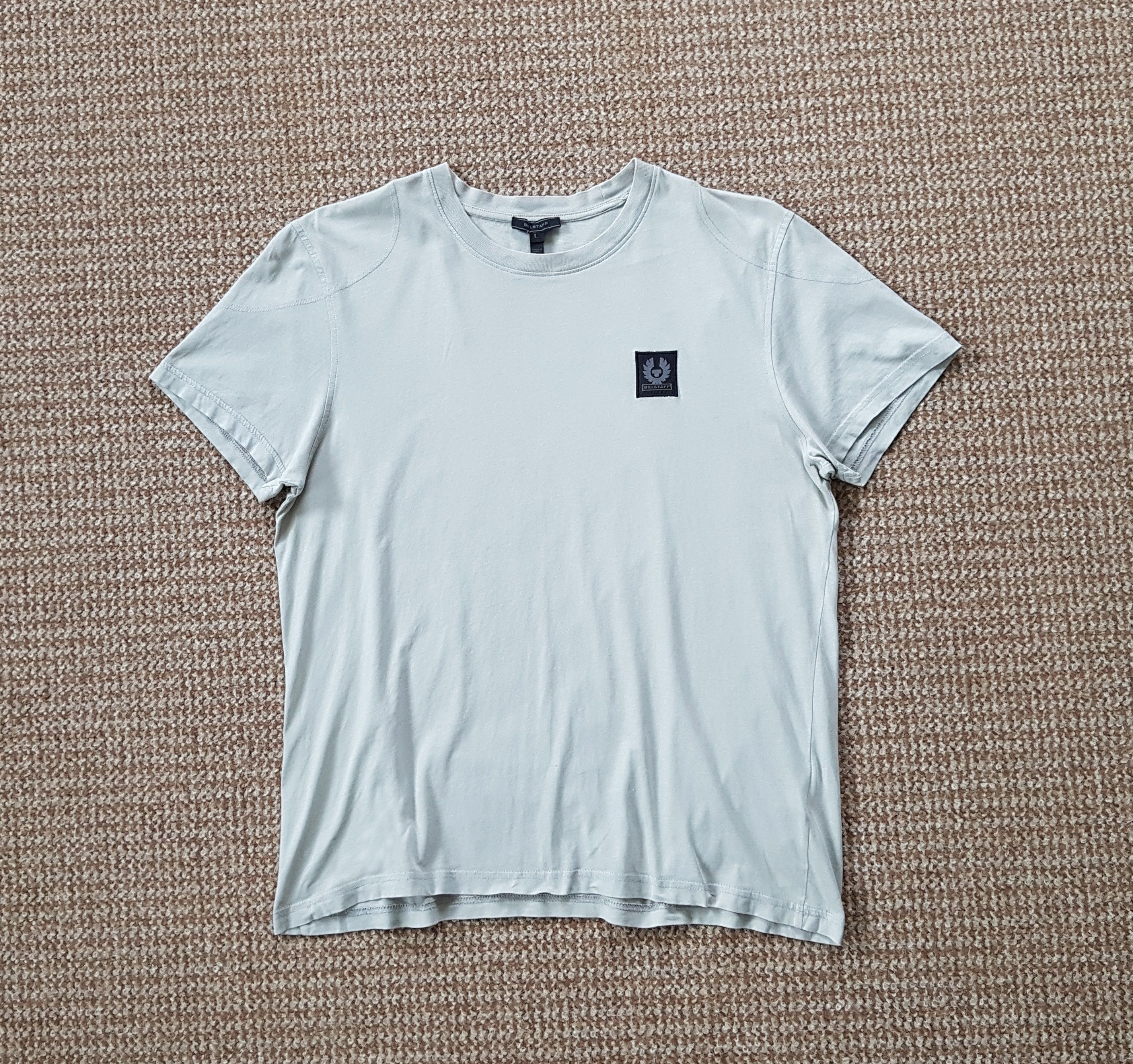 Tシャツ・カットソー BELSTAFF Men T Shirts 100055 DKINK BLUE Men's Cotton Jersey Belstaff T-Shirt in Dark Ink | Belstaff US
