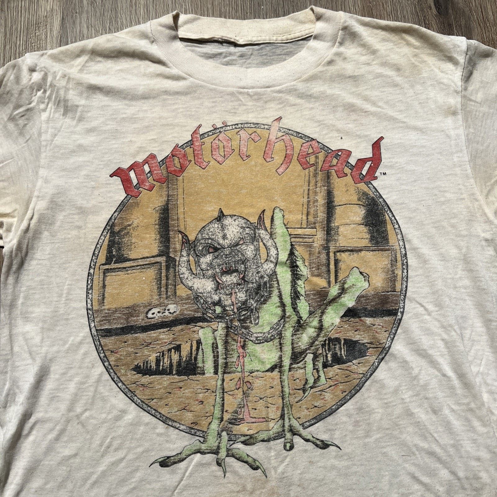 The Unbranded Brand Vintage Motorhead No Remorse Tour 84-85 T Shirt Band Lemmy Size US M / EU 48-50 / 2 - 3 Thumbnail
