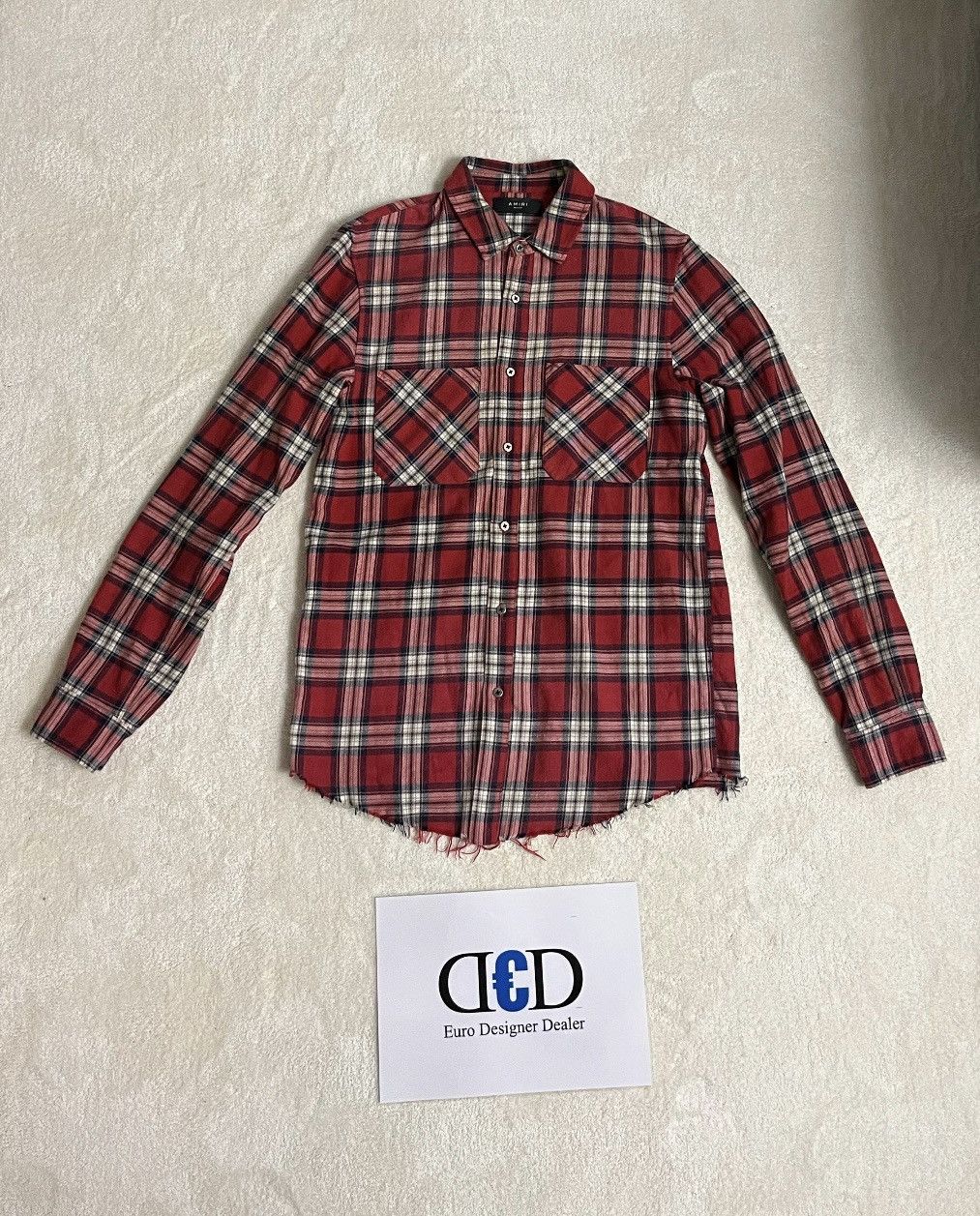 Amiri 💠Amiri💠 FLANEL RED 2016 (M) Size US M / EU 48-50 / 2 - 1 Thumbnail