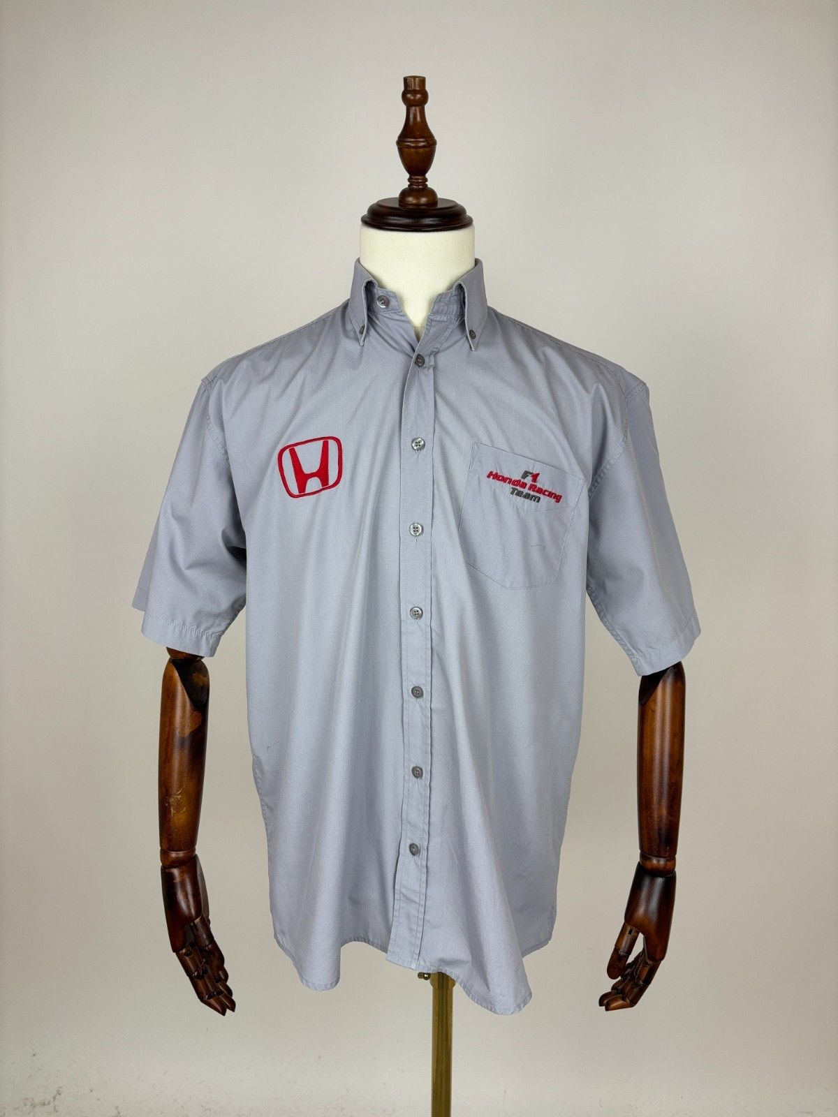 Honda Vintage Honda Racing Team F1 Short Sleeve Shirt Relaxed Fit Size US S / EU 44-46 / 1 - 2 Thumbnail