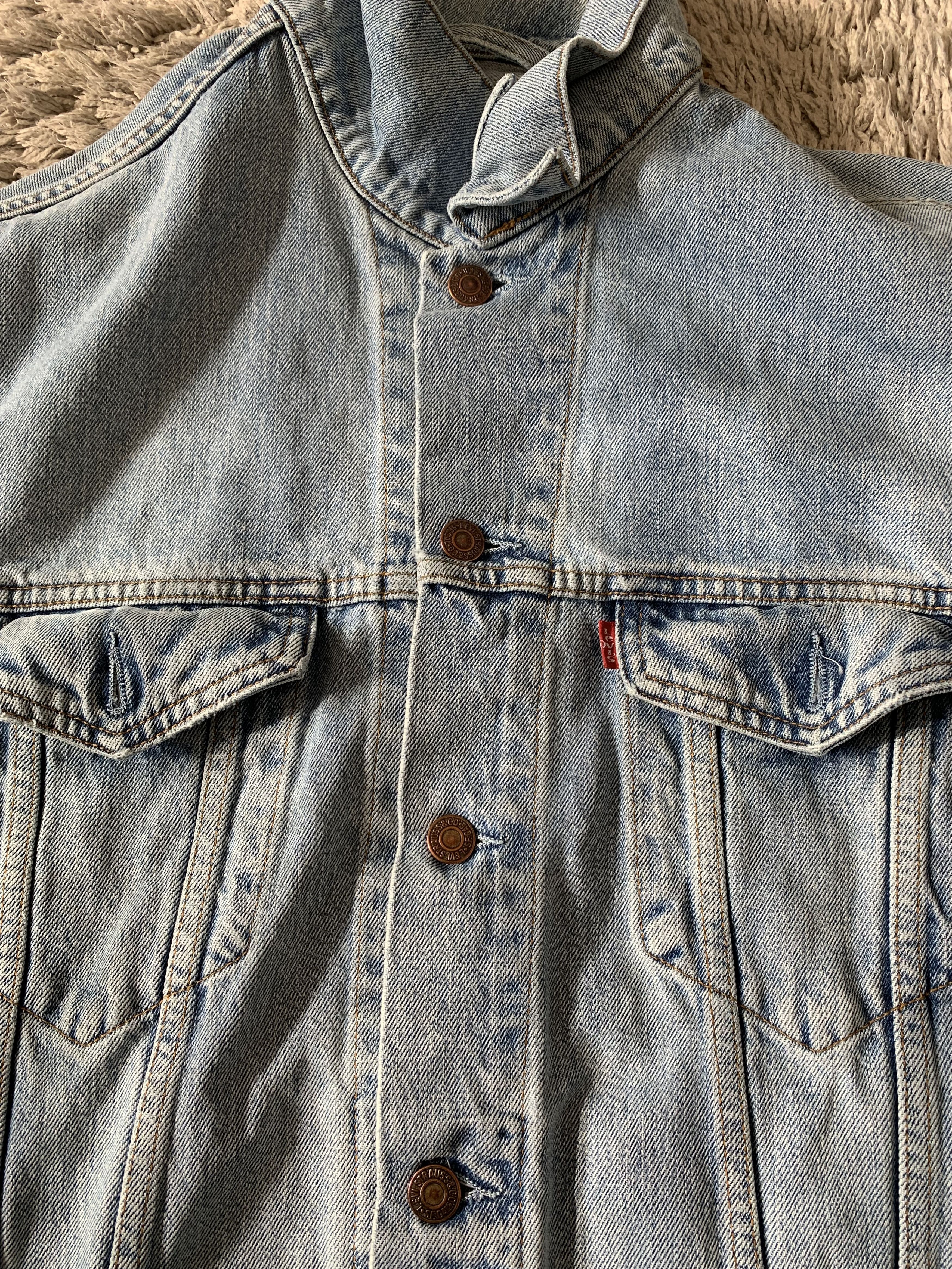 Levi's Levi‘s Denim Blue Vintage Jeans Jacket Size US XL / EU 56 / 4 - 3 Thumbnail