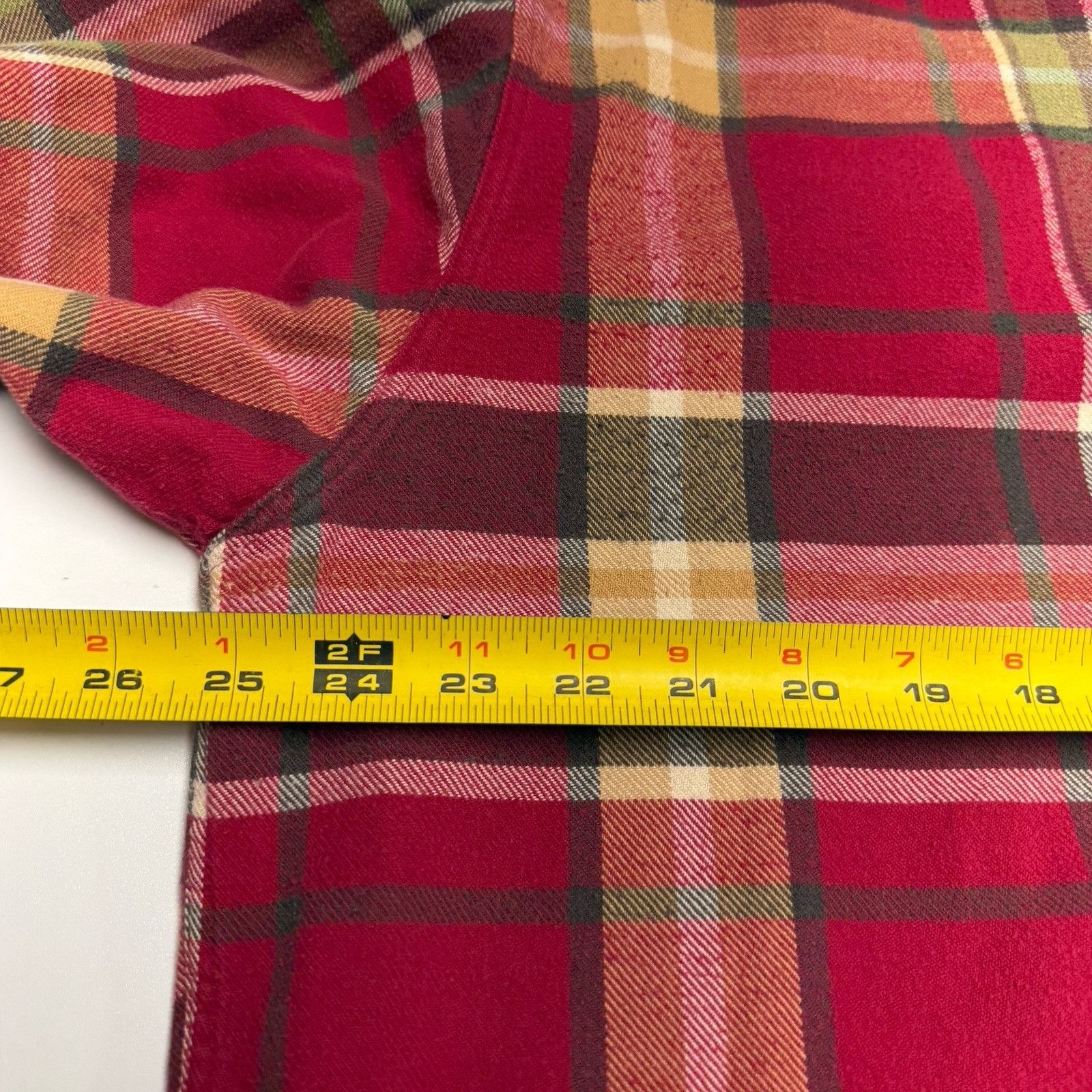 J.Crew J Crew Flannel Shirt Mens XL Red 25x30.5 Long Sleeve Plaid Size US XL / EU 56 / 4 - 9 Thumbnail