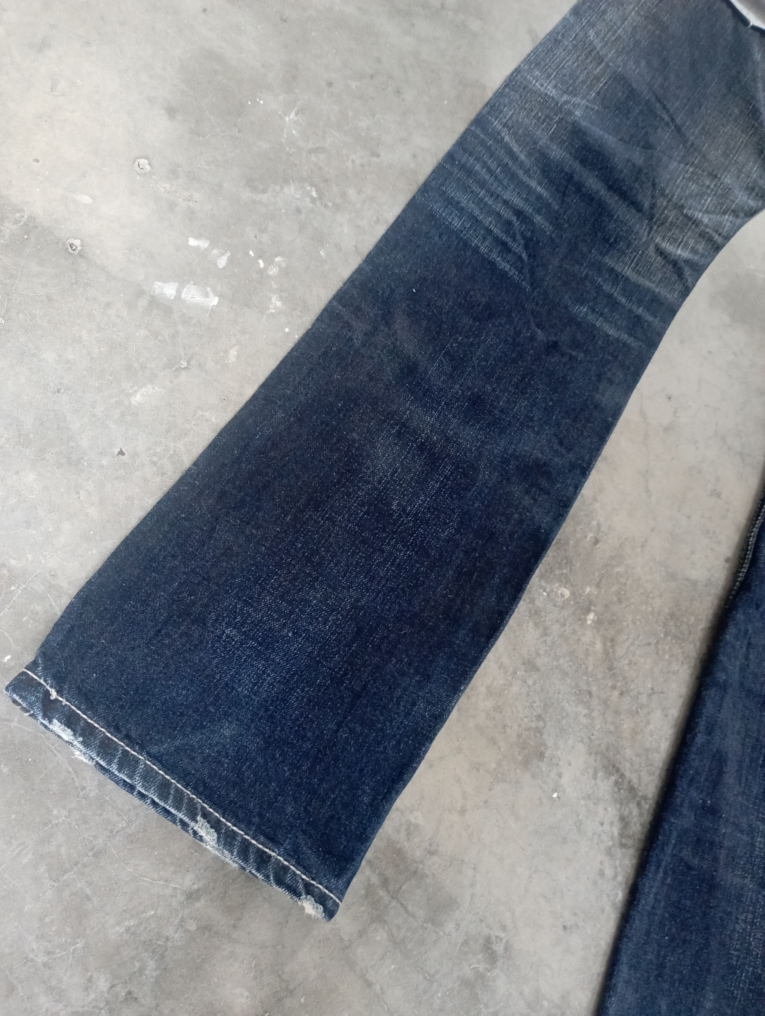 Tornado Mart Avantgarde Jeans + Leather Japanese Army Of Mo! Jeans Size US 30 / EU 46 - 18 Thumbnail