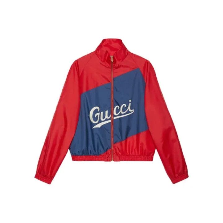 Gucci Gucci Color-Block Logo Long Sleeve Jacket Size US L / EU 52-54 / 3 - 1 Thumbnail