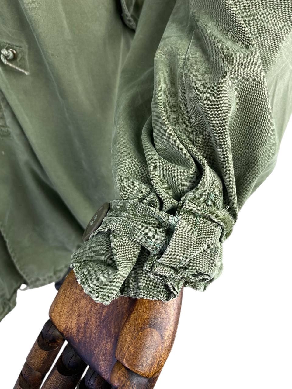 Vintage 1972 Vietnam War Army M-65 Fishtail Parka