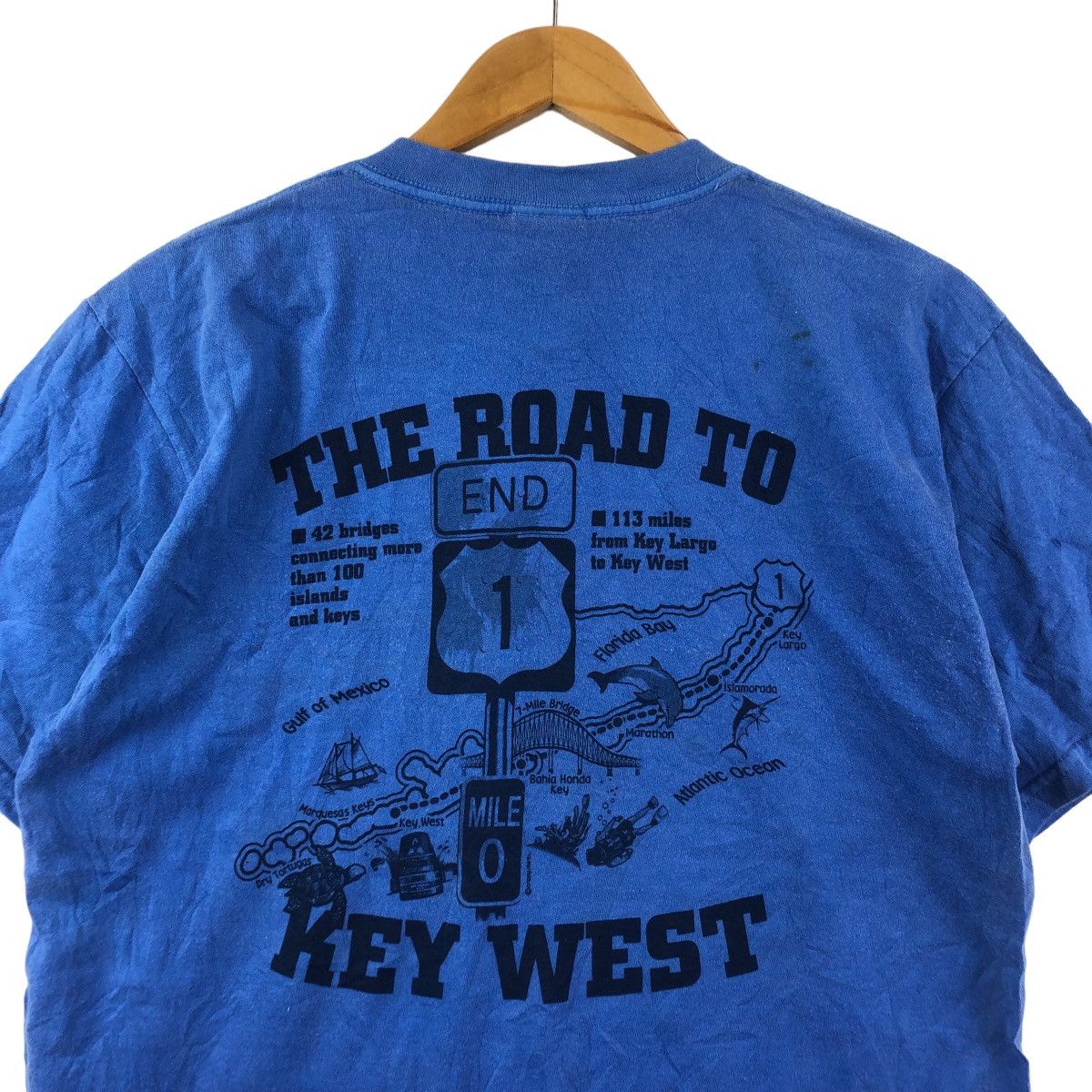Other Vintage CRAZY SHIRTS The Road To Key West Cowboy Tee Shirt Size US M / EU 48-50 / 2 - 5 Thumbnail
