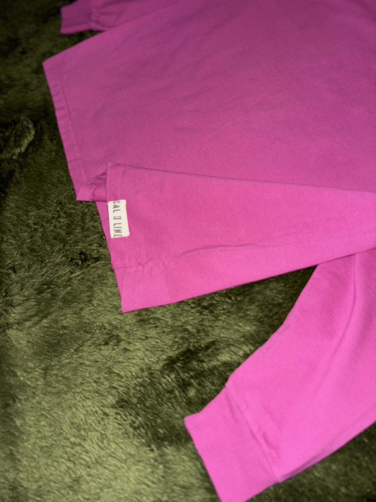 CAL O LINE [L] CAL O LINE Original Pocket Long Sleeve — Pink Size US L / EU 52-54 / 3 - 9 Thumbnail