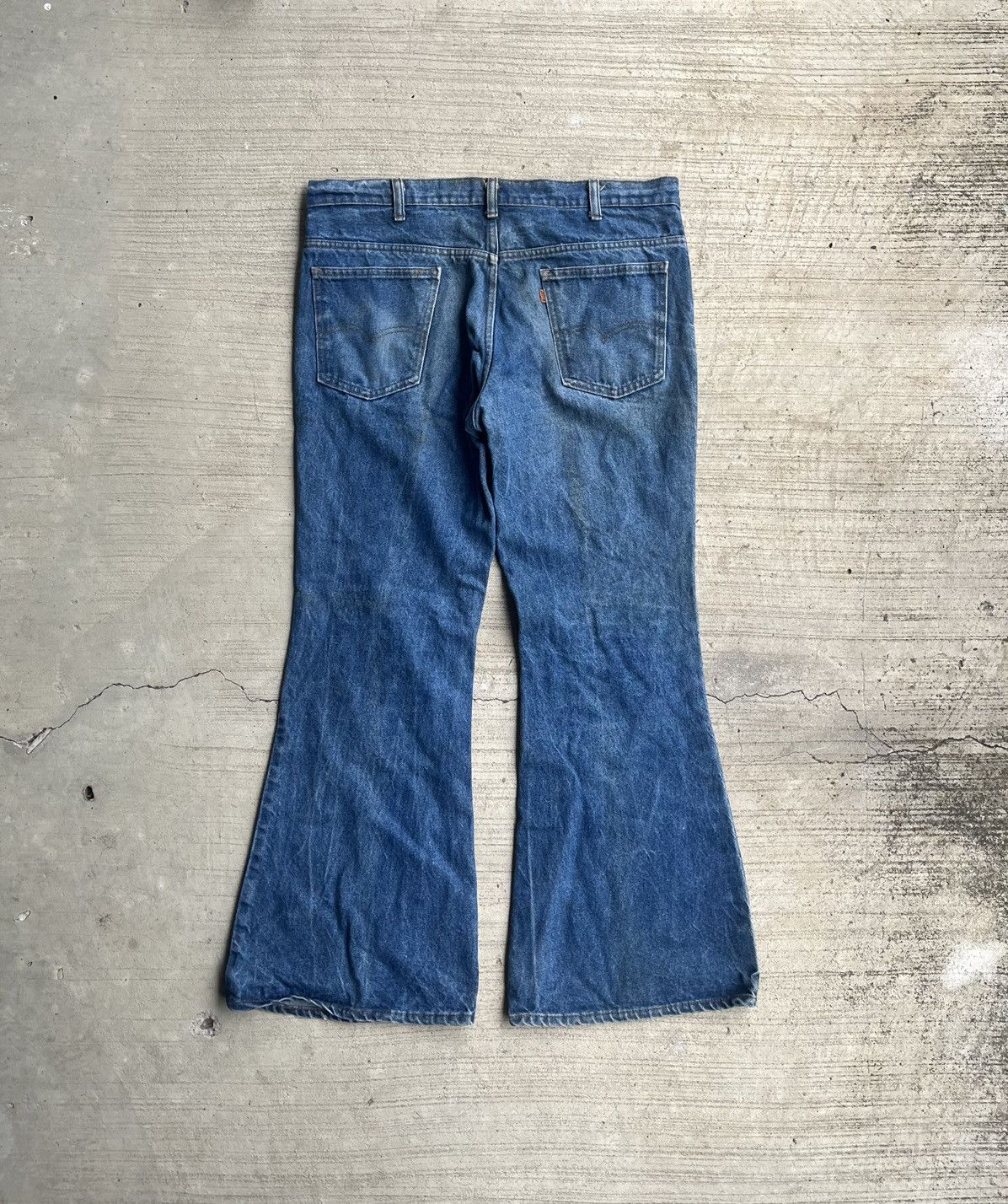 Levi's Orange Tab Flared Levis Jeans Size US 38 / EU 54 - 2 Thumbnail
