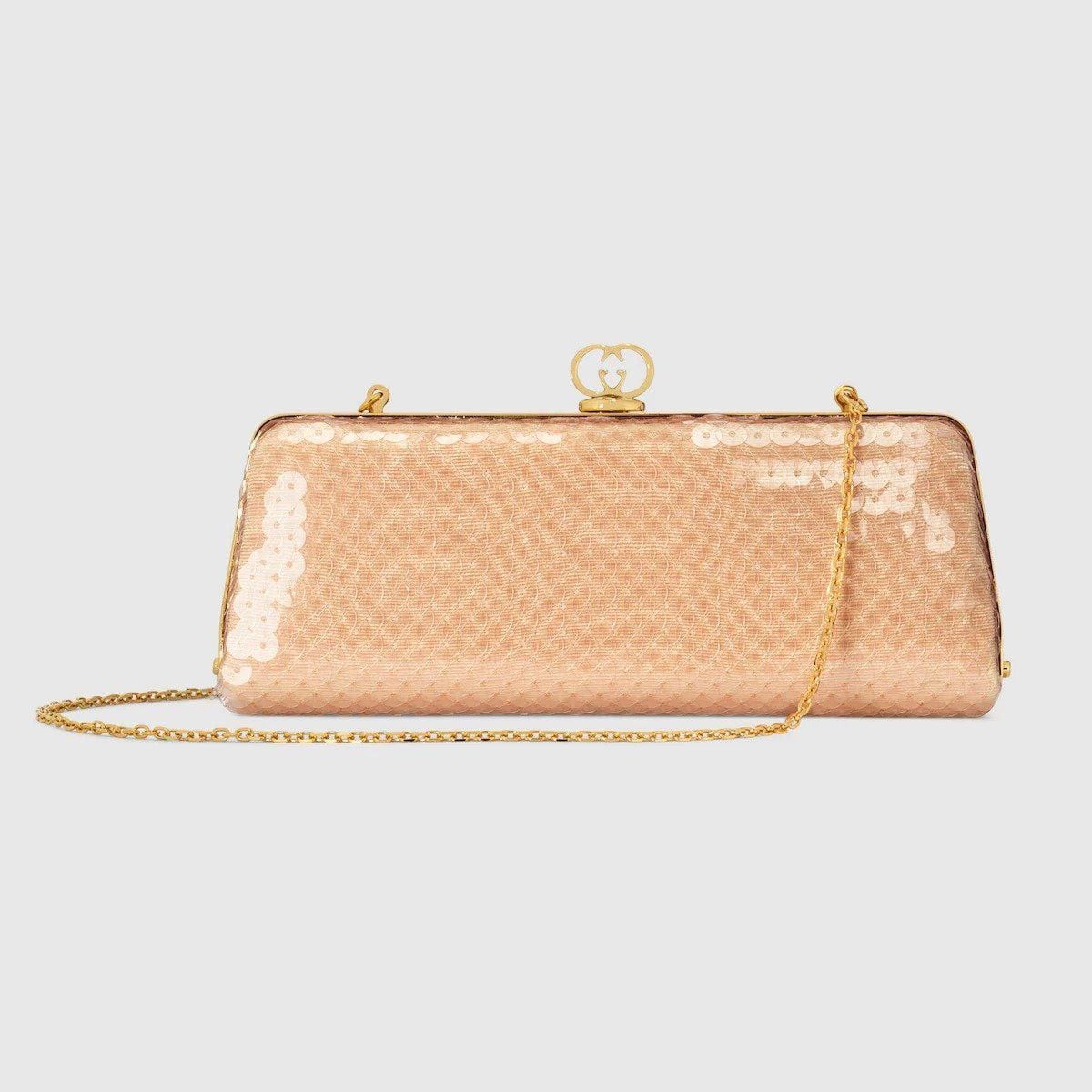 Gucci o1la5ras0526 Size: OS / Broadway Small Moiré Evening Bag Size ONE SIZE - 3 Thumbnail