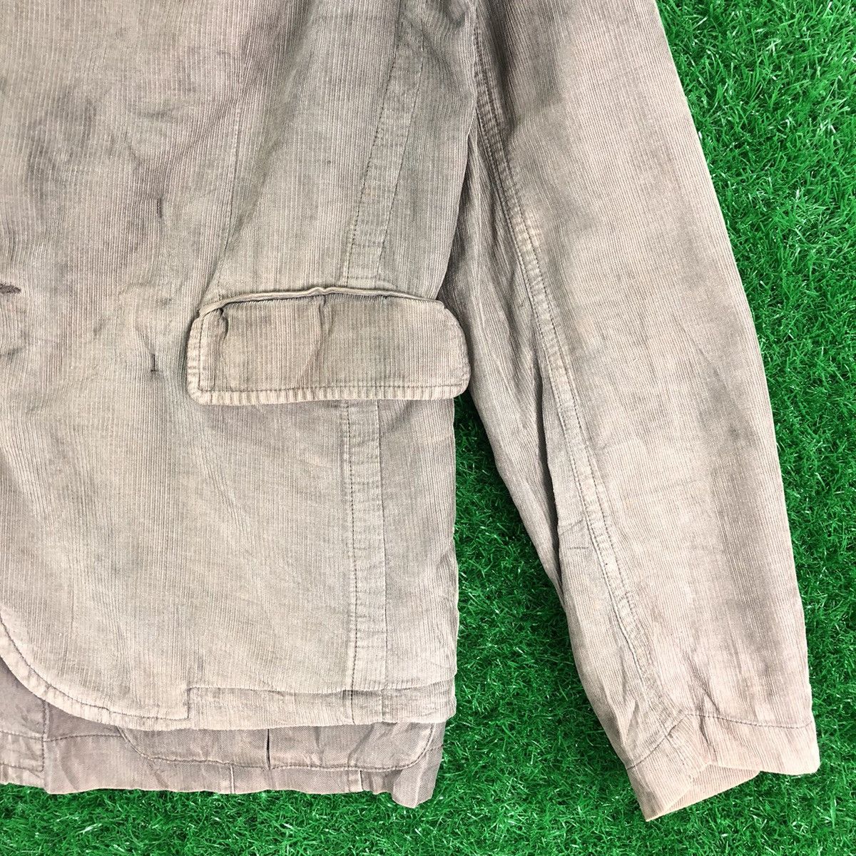 CABANE de ZUCCa Vintage Cabane de Zucca Corduroy Double Layers Jacket Size US S / EU 44-46 / 1 - 3 Thumbnail