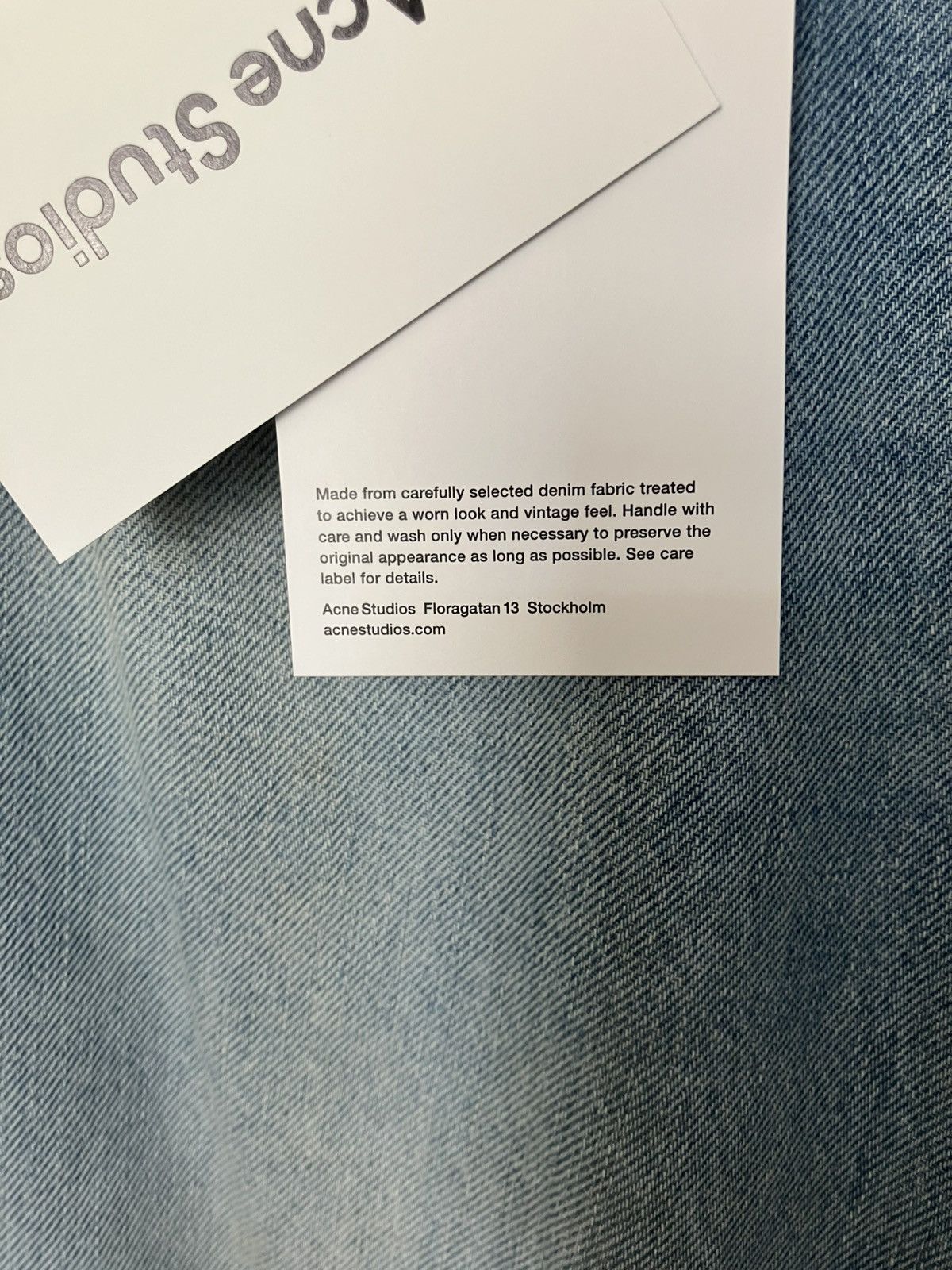 Acne Studios Acne Studios 2021m Blue Jeans 29/30 Size US 29 - 3 Thumbnail