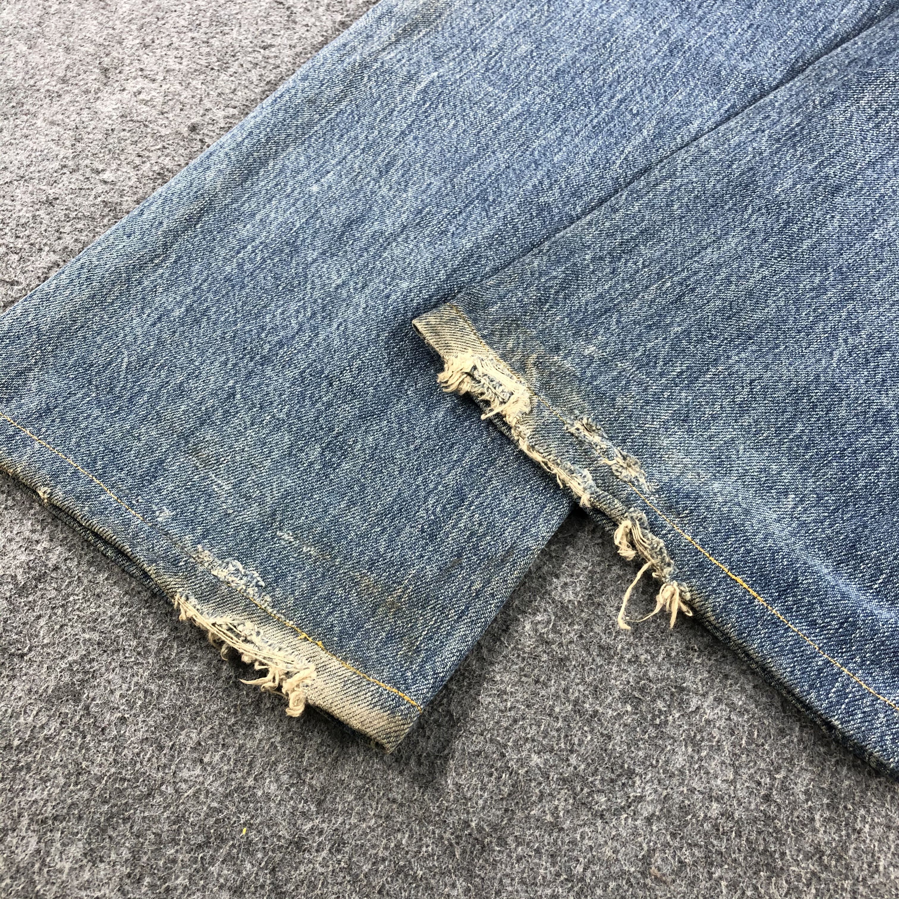 Lee Vintage Blue Wash Lee Jeans-J1761 Size US 31 - 6 Thumbnail