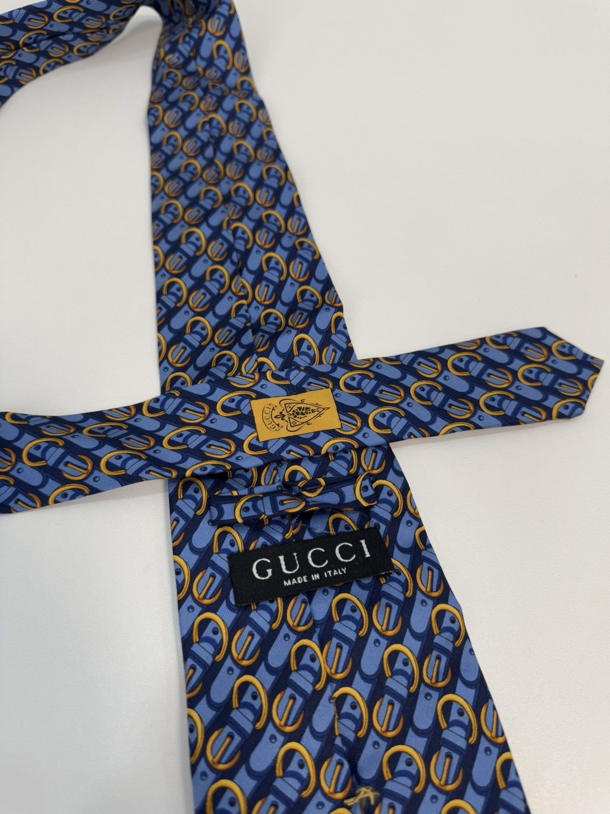 Gucci Rere! Vintage Gucci Tie Size ONE SIZE - 2 Thumbnail