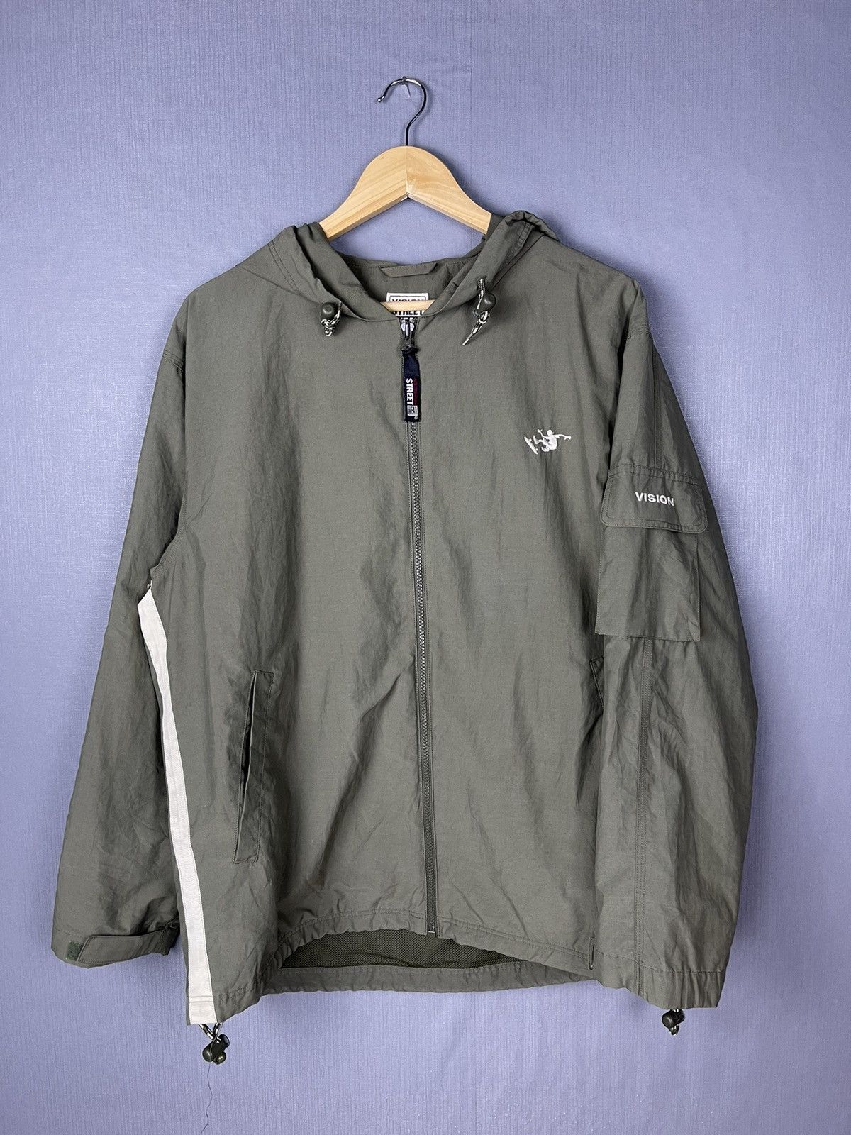 Vintage × Vision Streetwear Vintage Vision Streetwear Skate Hoodie Jacket Size US L / EU 52-54 / 3 - 2 Thumbnail