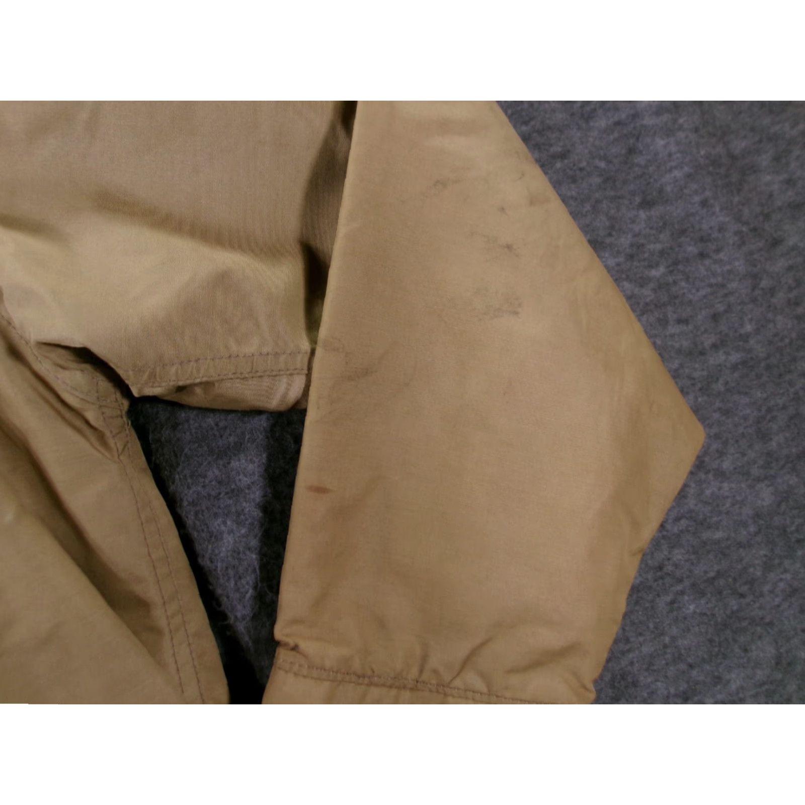 Vintage L.L. Bean Vintage Parka Men Large Beige Wool Lined Coat Outdoor Hiking Workwear 80s Size US L / EU 52-54 / 3 - 5 Thumbnail