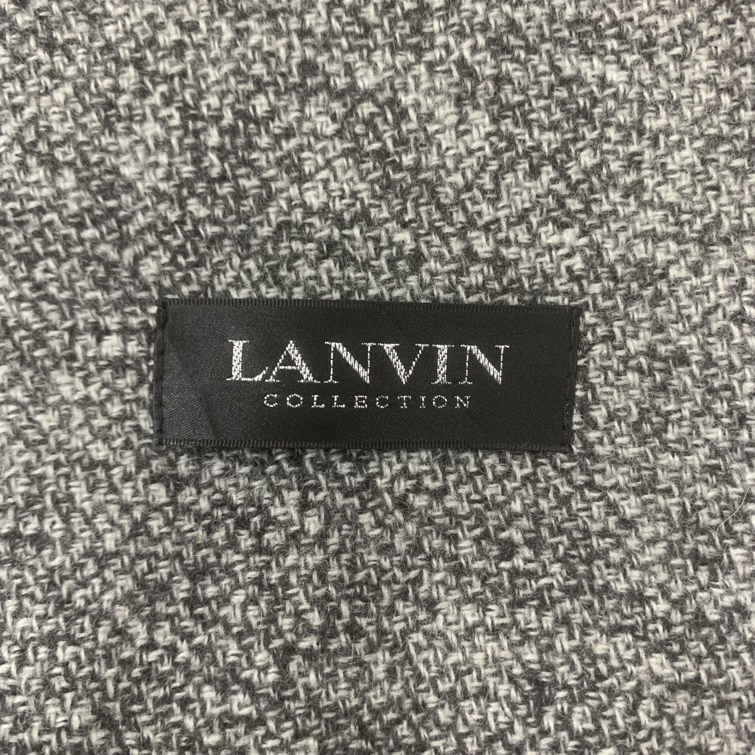 Lanvin Lanvin Scarf Wool Muffler Neck Wrap BL9273 Size ONE SIZE - 5 Thumbnail