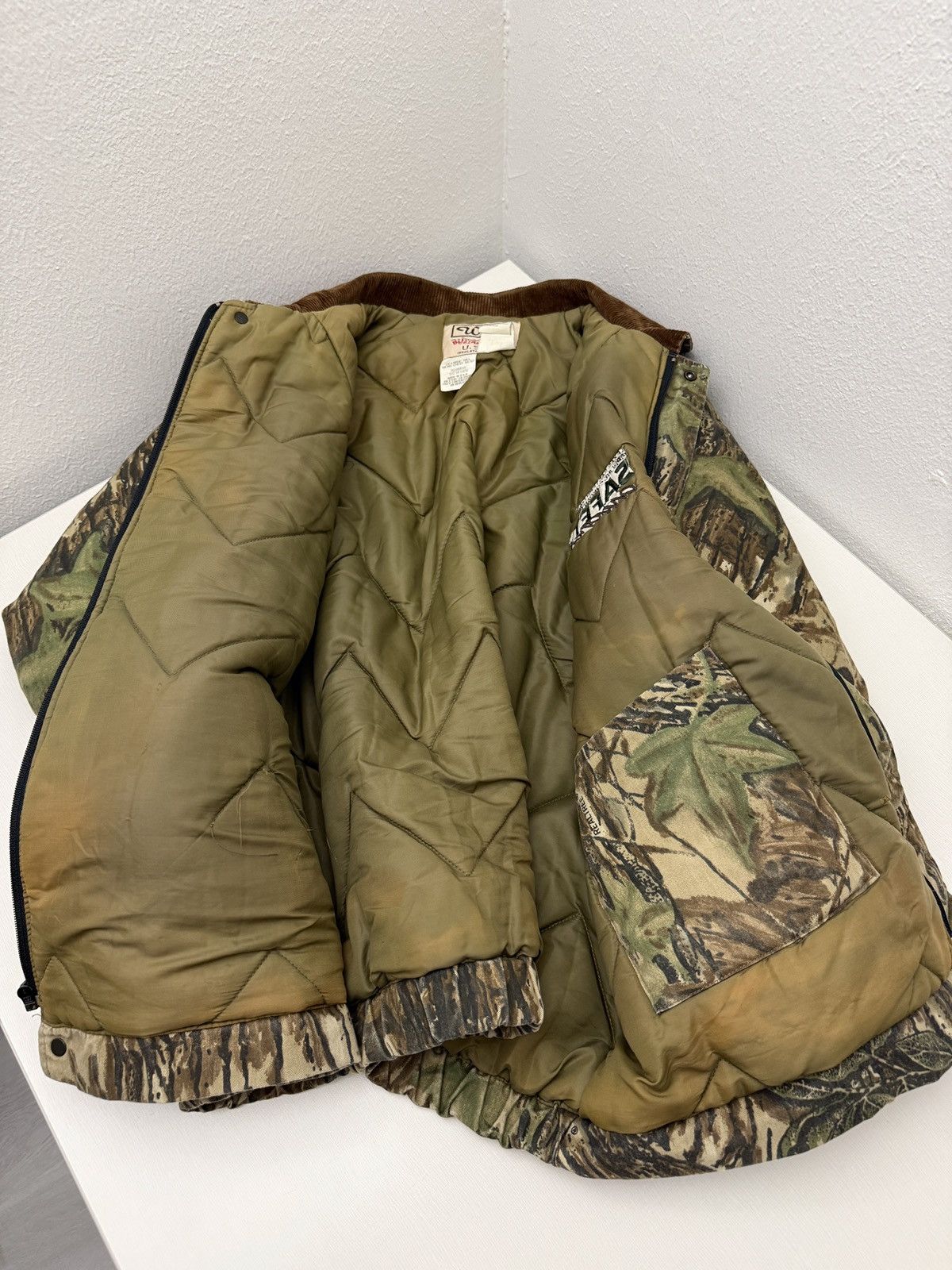 Walls Vintage 90s Walls Blizzard Pruf Realtree Camo Quilted Lined Size US XXL / EU 58 / 5 - 10 Thumbnail