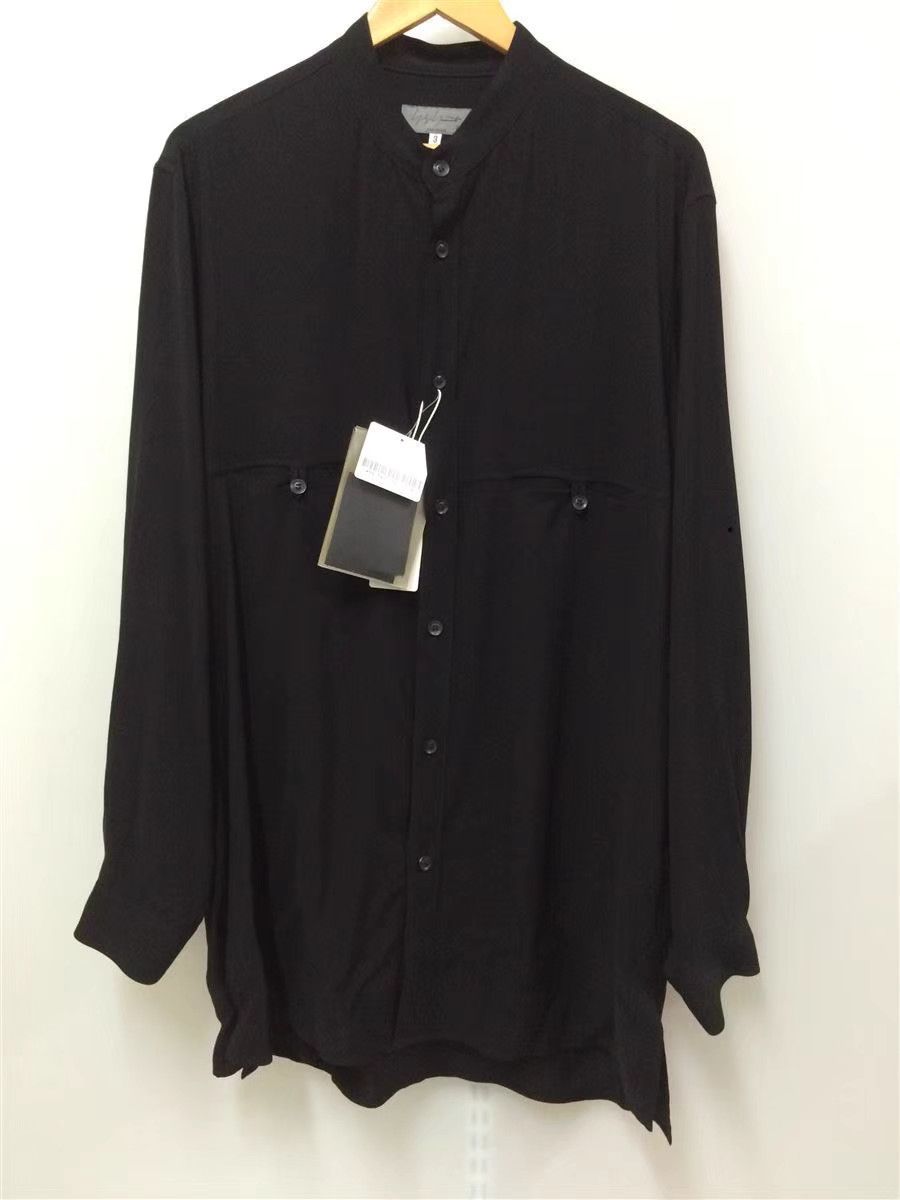 Yohji Yamamoto yohji yamamoto pour homme Stand Collar Shirt K11 Size US L / EU 52-54 / 3 - 1 Thumbnail