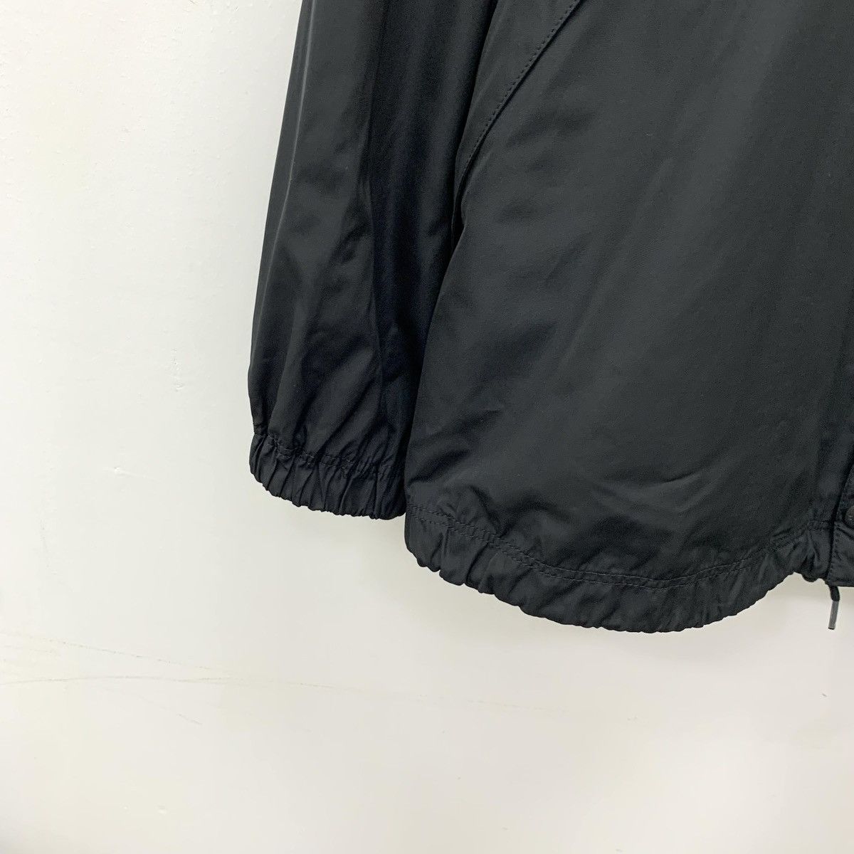 Balenciaga Balenciaga Black Logo Monogram Embroidered Punch Jacket Size M / US 6-8 / IT 42-44 - 4 Thumbnail