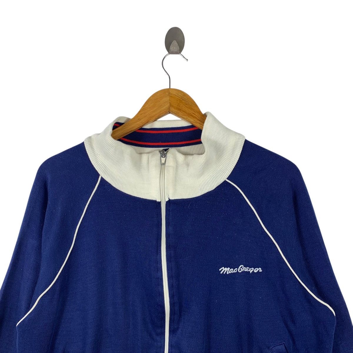 Vintage Vintage Mac Gregor Casualwear Designer Small Sweater Jacket Size M / US 6-8 / IT 42-44 - 4 Thumbnail