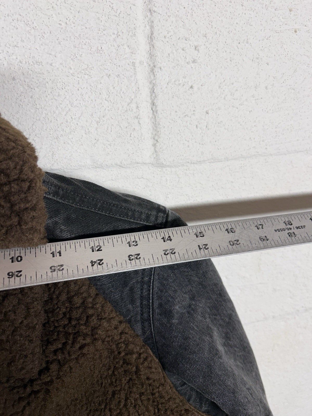 RRL Ralph Lauren RRL Ralph Lauren Faux Grizzly Fleece Denim Shearling Jacket Size S / US 4 / IT 40 - 19 Thumbnail