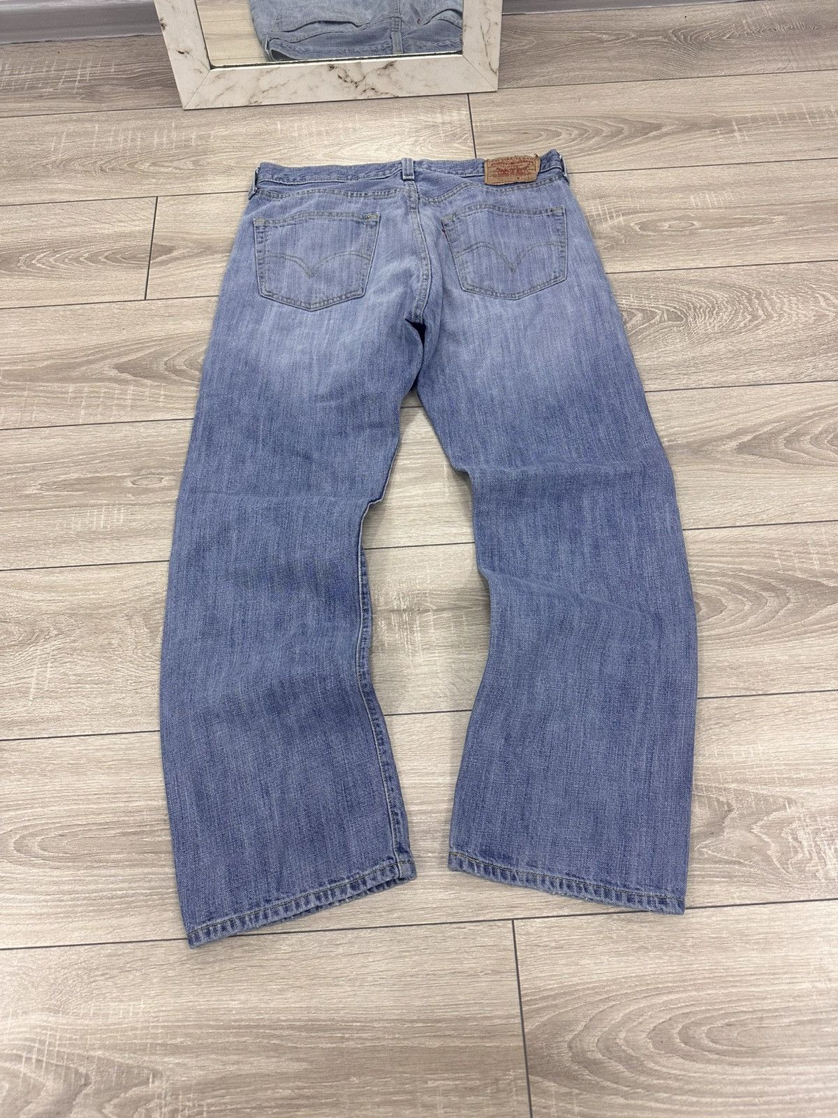 Levi's Levis 501 Baggy Wide Jeans Size US 32 / EU 48 - 3 Thumbnail