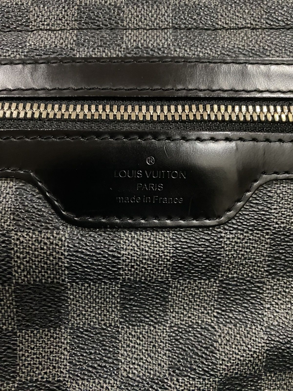 Louis Vuitton Auth LOUIS VUITTON Damier Graphite Daniel MM Shoulder Bag Size ONE SIZE - 6 Thumbnail