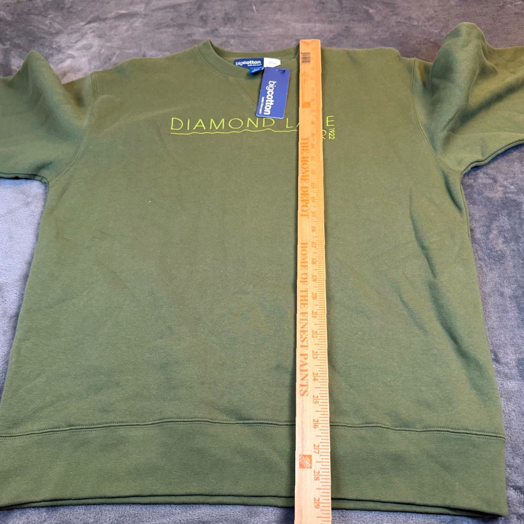 Vintage GEAR FOR SPORTS Big Cotton Sweatshirt Green Mens Large NEW Size US L / EU 52-54 / 3 - 7 Thumbnail