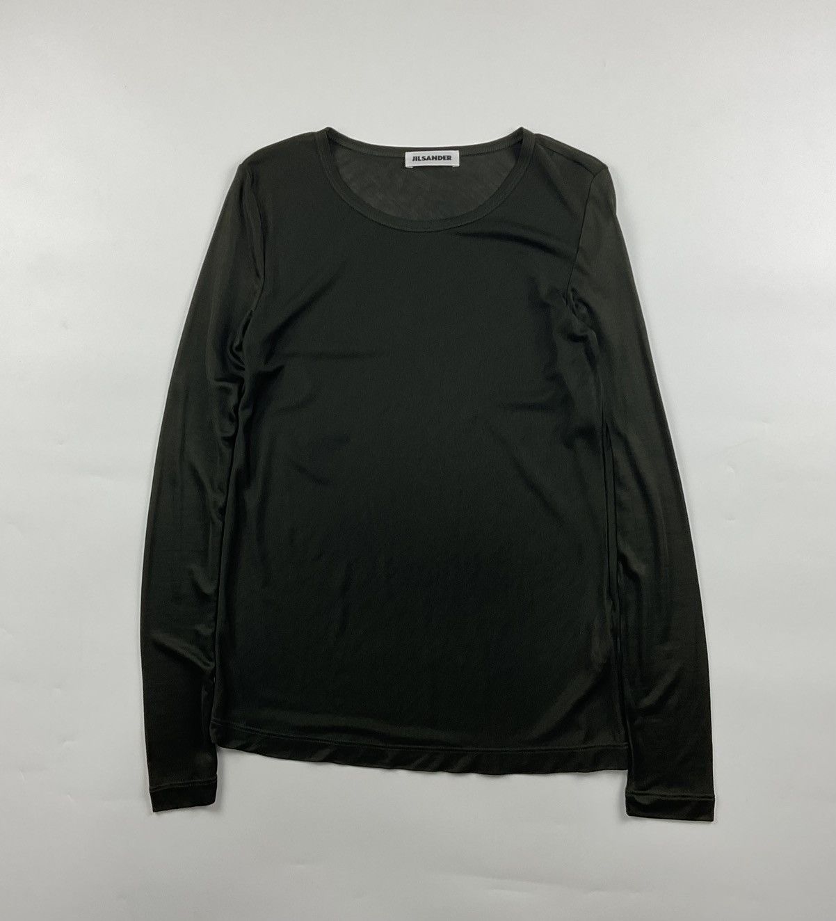 Jil Sander Silk Long Sleeve