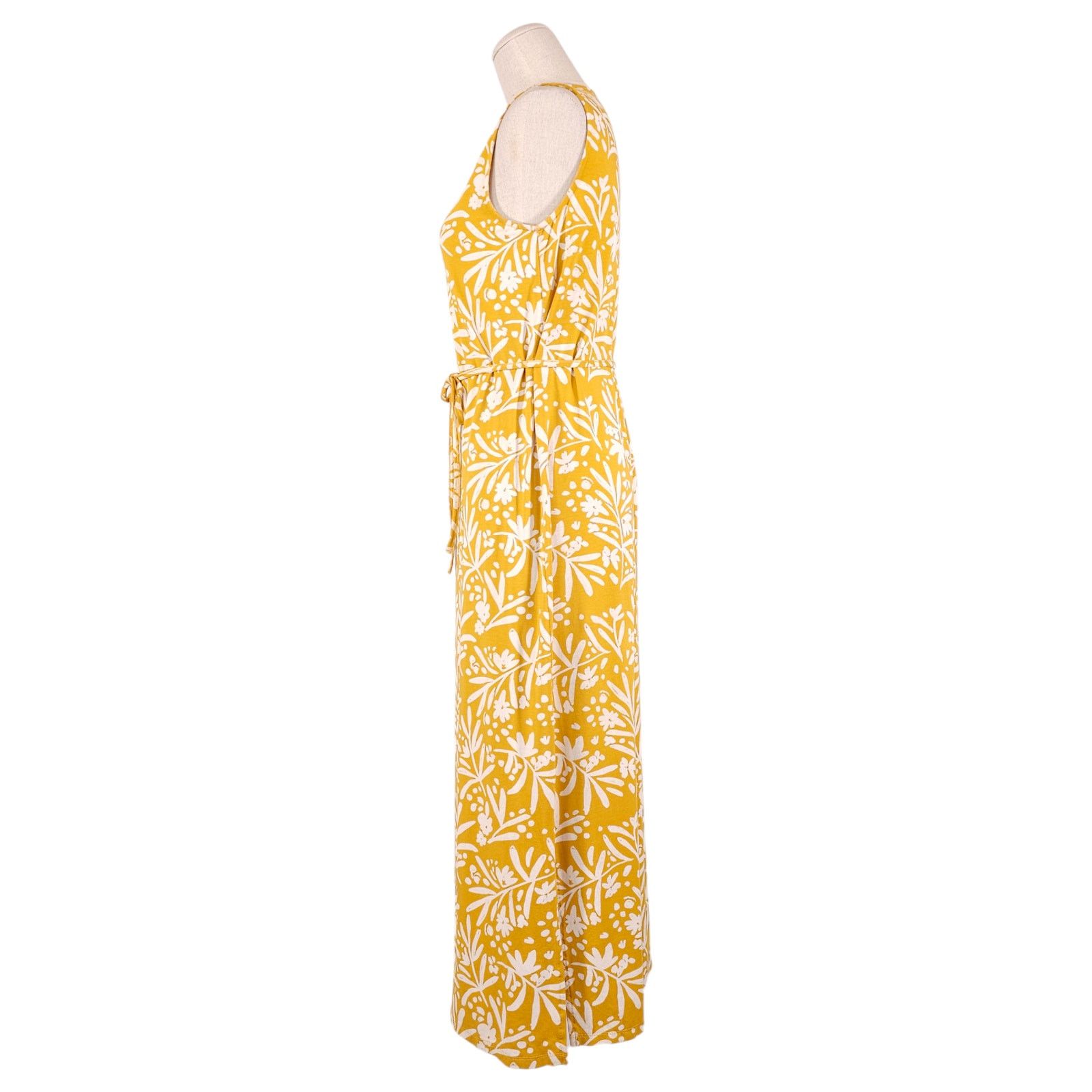 Other Garnet Hill Yellow Floral Dress Sz Extra Small Size XS / US 0-2 / IT 36-38 - 2 Thumbnail