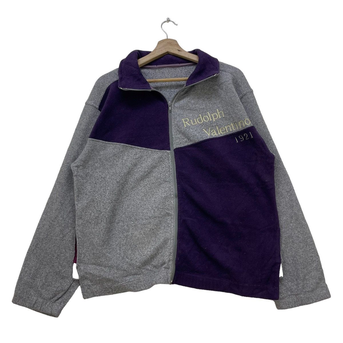 Deadstock Italian Vintage Netted Zip Up Jacket (S)