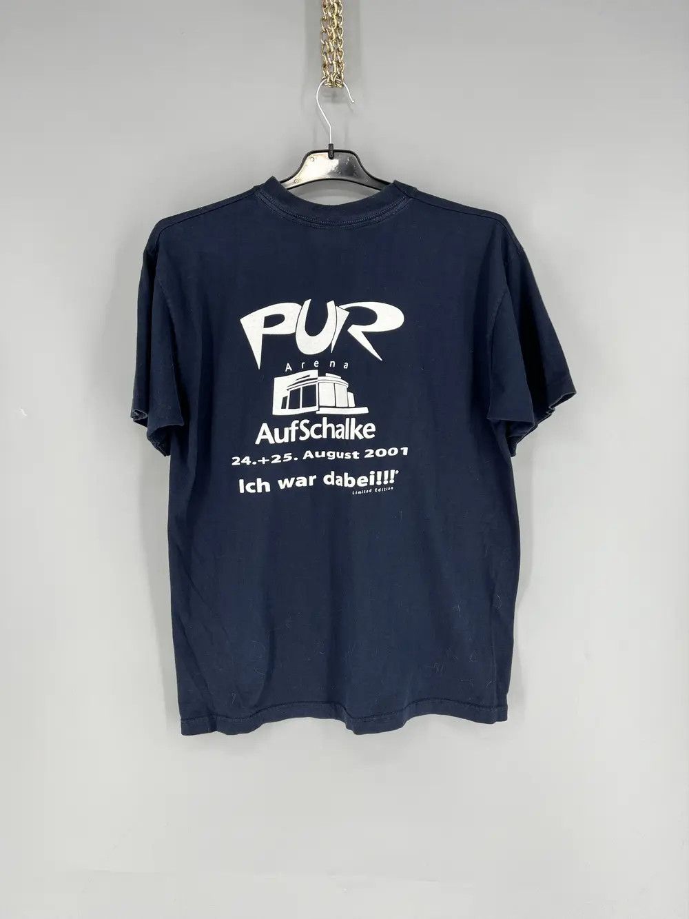 Band Tees PUR T-shirt for Schalke 2001 size M undressed in Schleswig Size US M / EU 48-50 / 2 - 12 Thumbnail