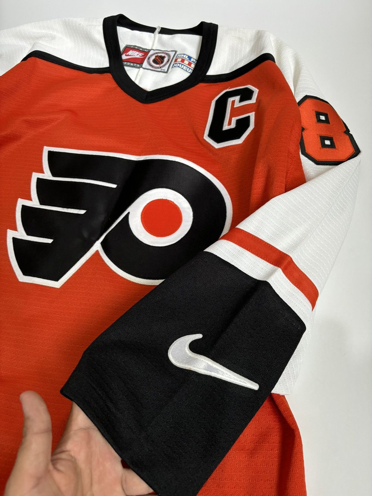 Nike Vintage Philadelphia Flyers hockey jersey made by Nike Size US L / EU 52-54 / 3 - 2 Thumbnail