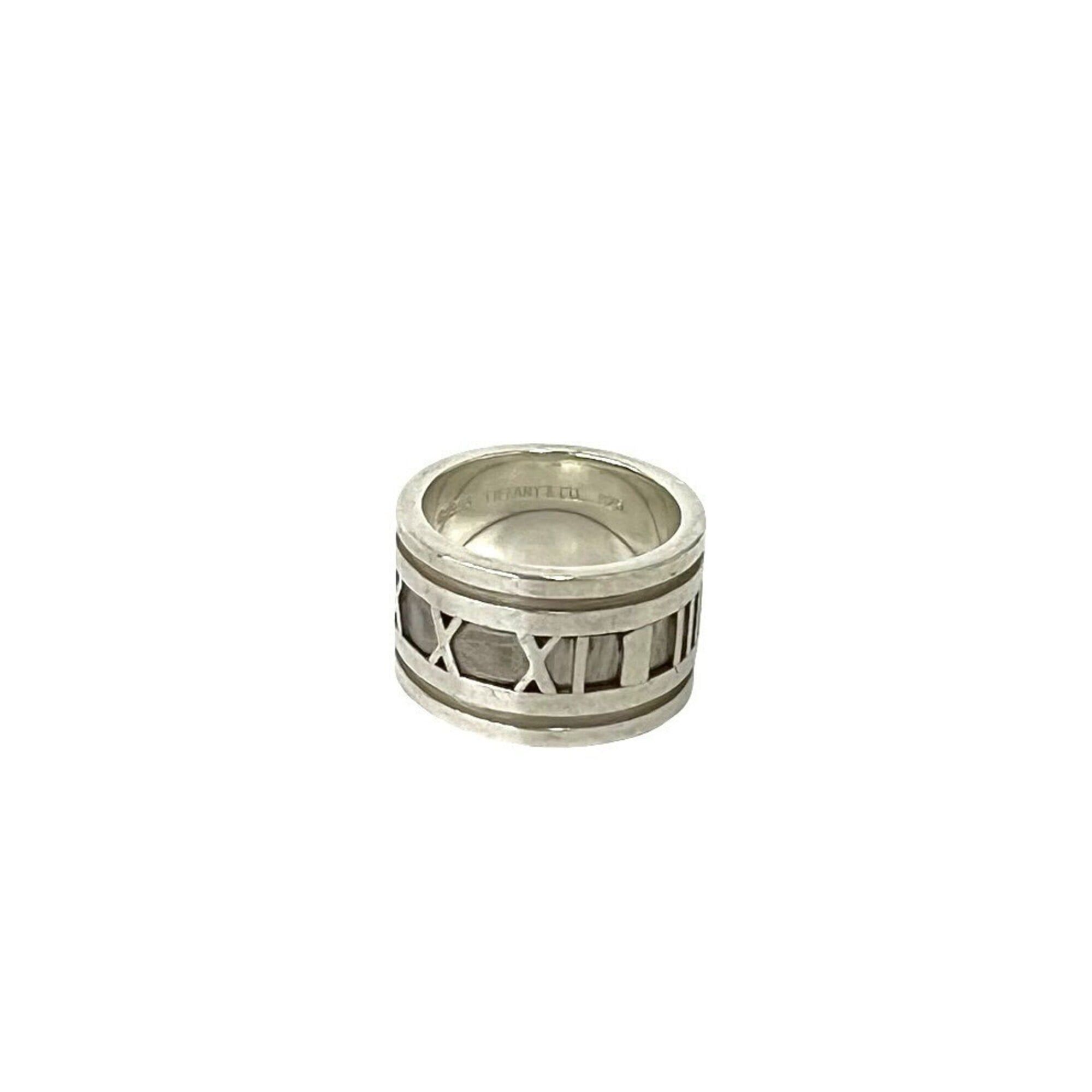 Tiffany & Co. TIFFANY&Co. Tiffany Atlas Wide Ring, Sterling Silver 925, Accessory, Women's, Men's, 99660 Size ONE SIZE - 1 Thumbnail