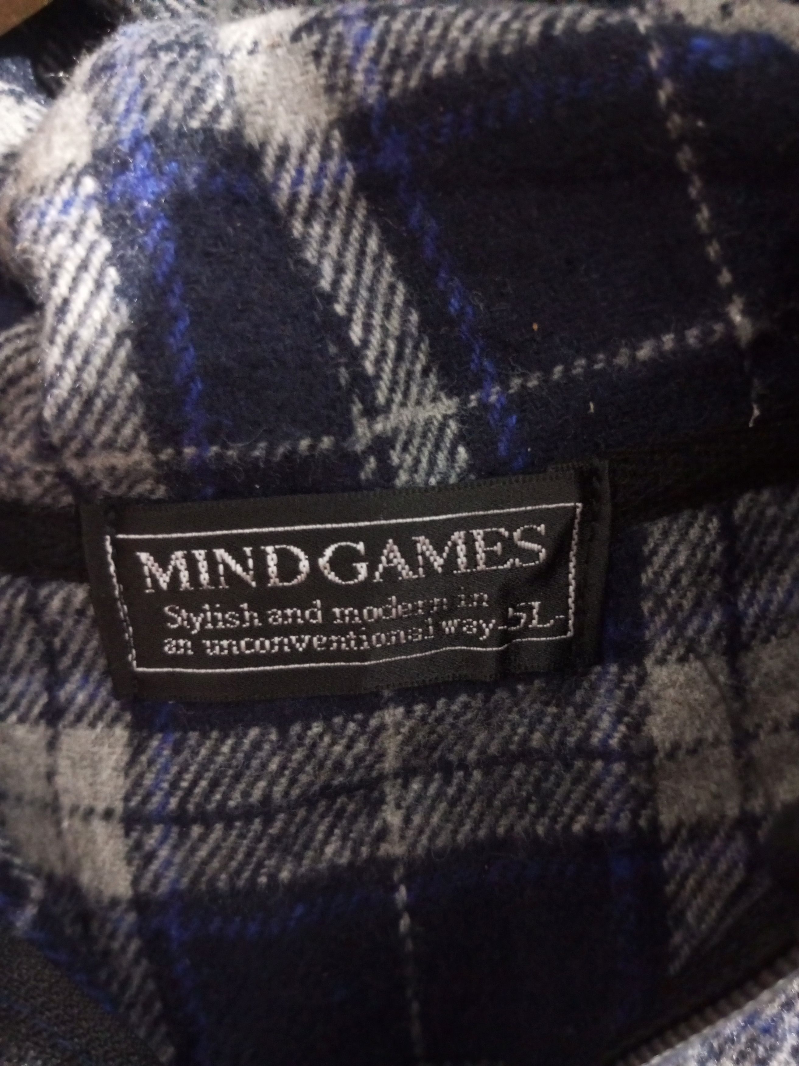 Japanese Brand Vintage mind games double hoodie double zipper hoodie Size US XL / EU 56 / 4 - 9 Thumbnail