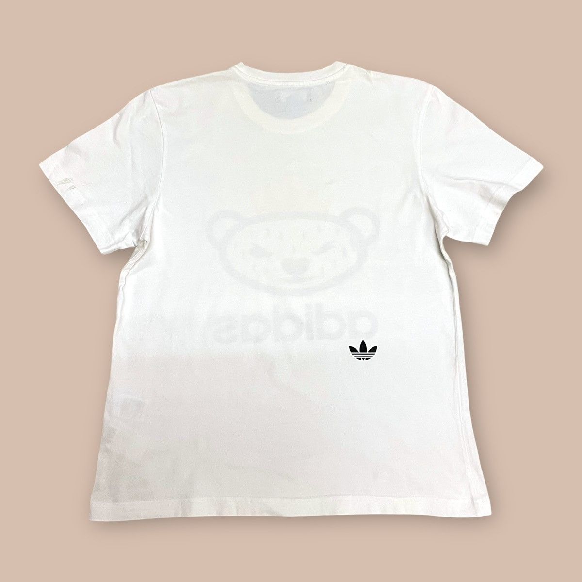 Adidas × Nigo Adidas Originals X Nigo Bear 25th Anniversary White Tee Size US M / EU 48-50 / 2 - 2 Thumbnail