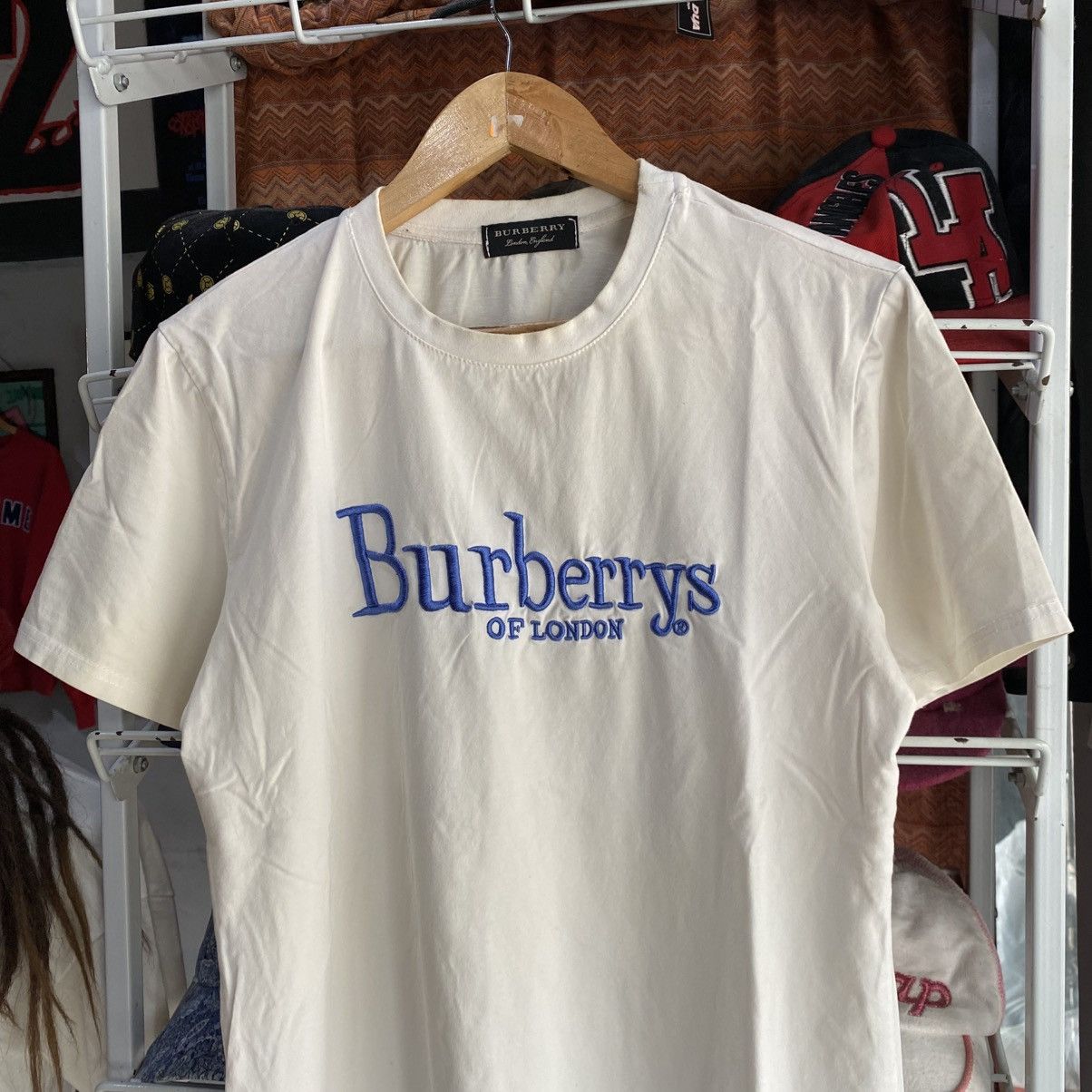 Burberry Burberrys Of London Embroidered Logo T-shirt Size US S / EU 44-46 / 1 - 3 Thumbnail