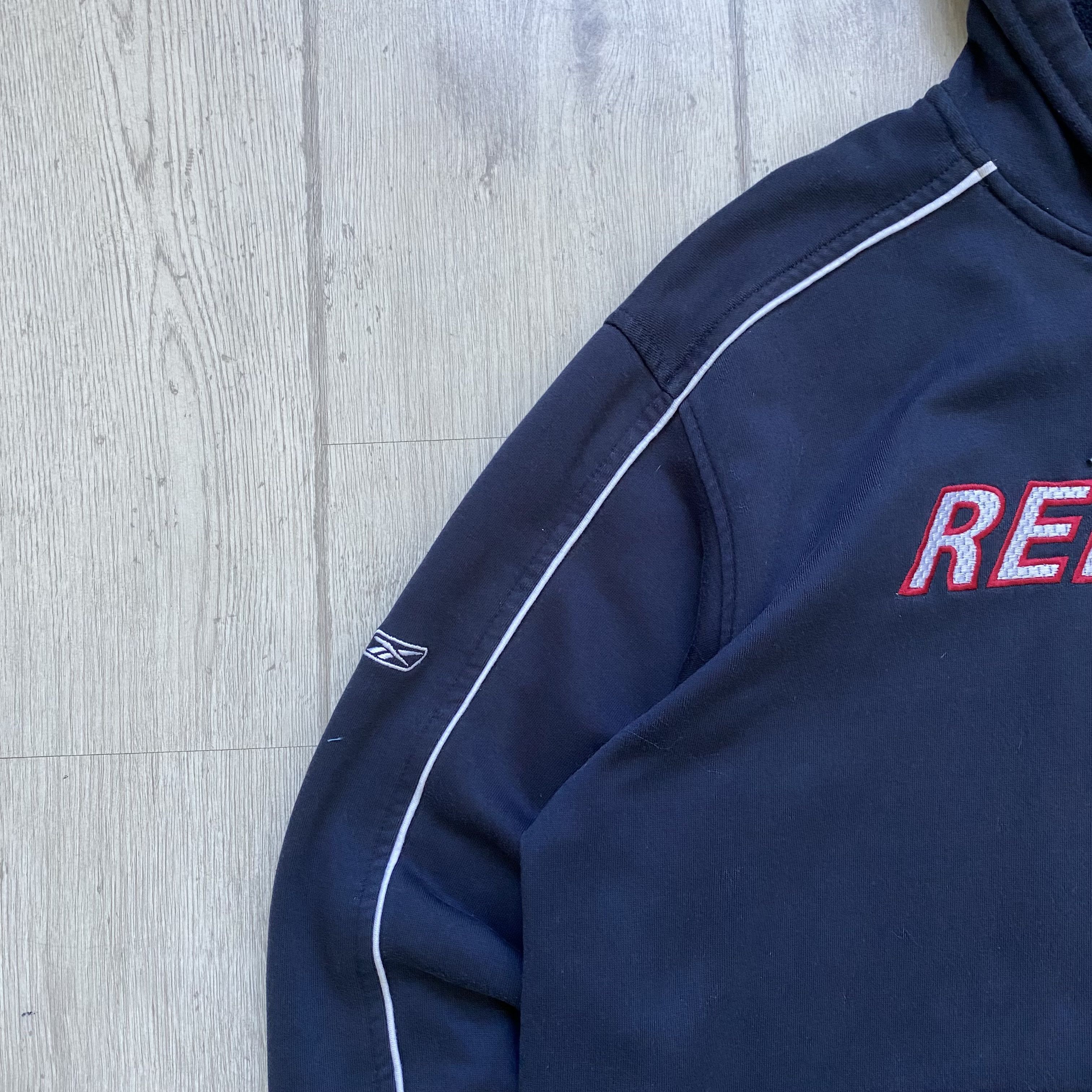 Reebok 🕸️ Vintage 90s Reebok zip hoodie center logo Y2K Size US L / EU 52-54 / 3 - 4 Thumbnail