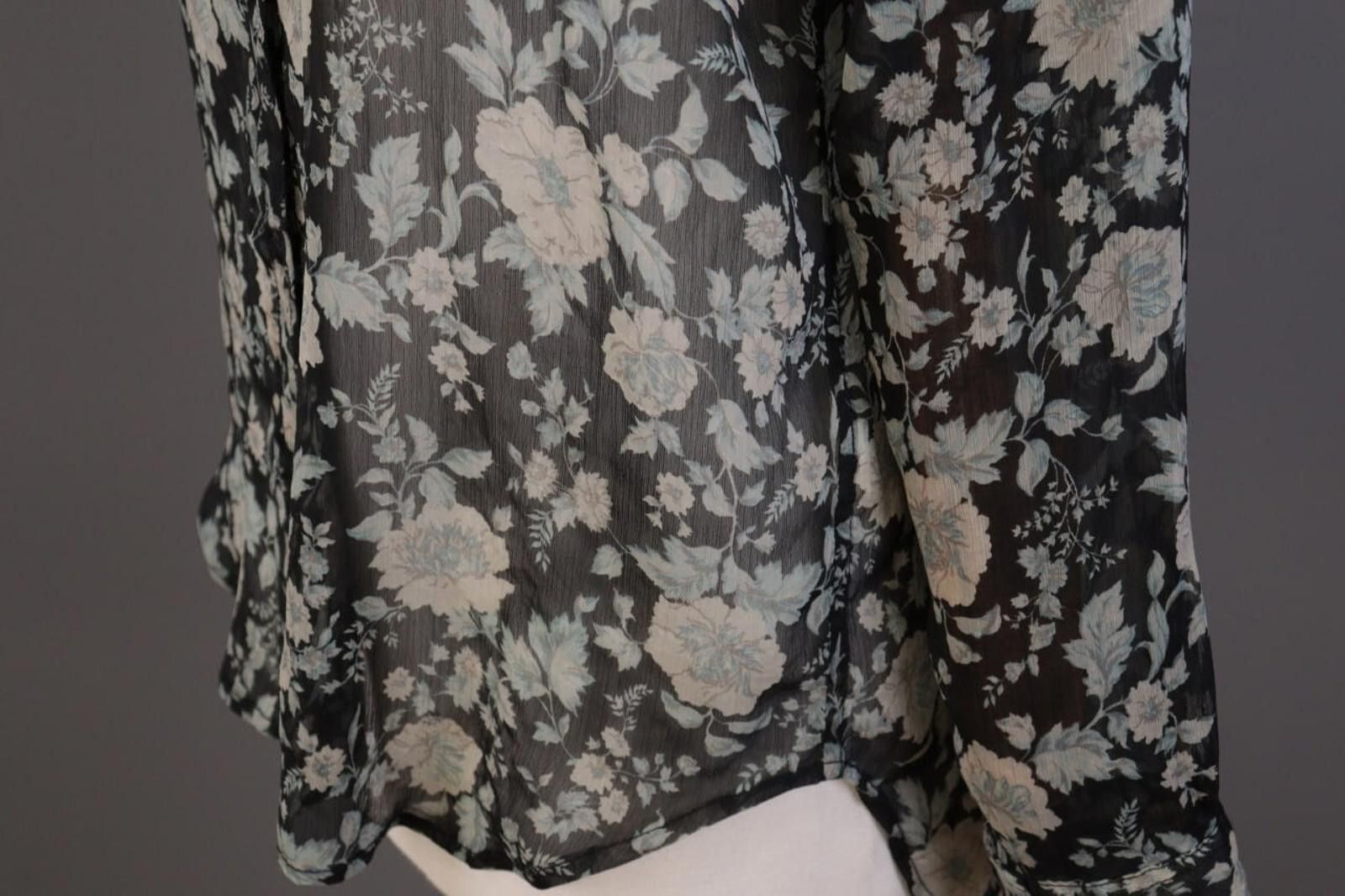 Denim & Supply Ralph Lauren Denim & Supply Ralph Lauren Balck Floral Shirt Size S Size S / US 4 / IT 40 - 10 Thumbnail