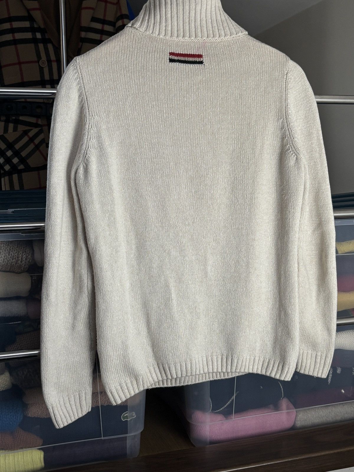 Burberry Burberry Knit Lambswool Turtleneck Sweater Size M / US 6-8 / IT 42-44 - 5 Thumbnail