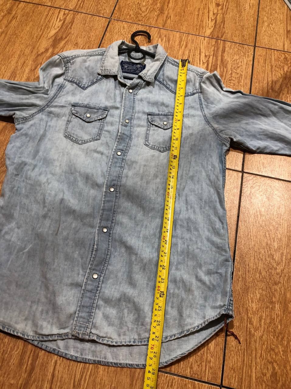 Diesel DIESEL Western Denim Button-Up Shirt Size US L / EU 52-54 / 3 - 10 Thumbnail