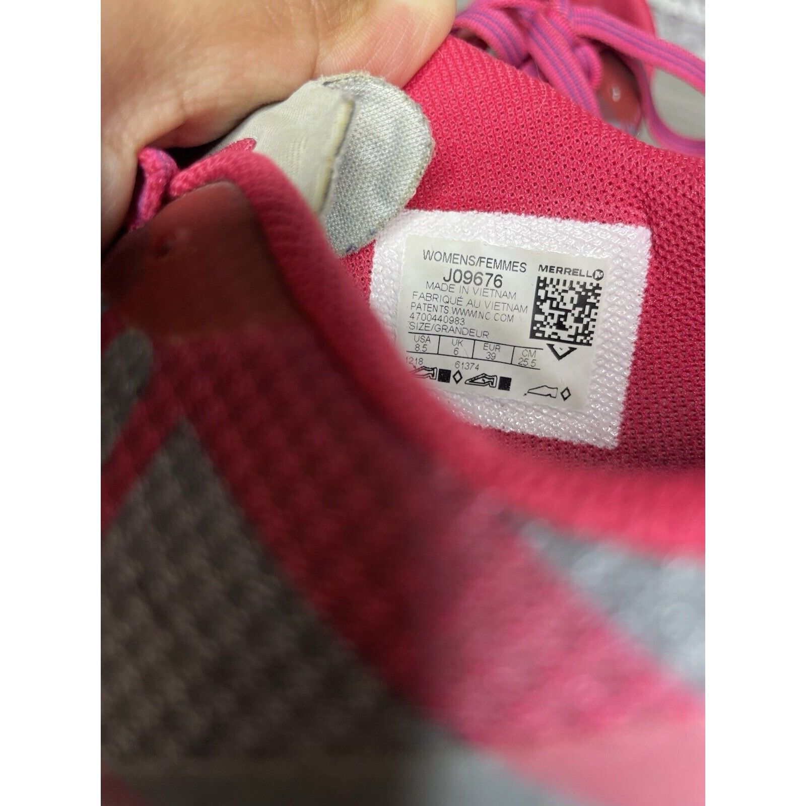 Merrell Merrell Vapor Glove 3 Azalea Pink Barefoot Minimalist Runnin Size US 8.5 / IT 38.5 - 12 Thumbnail