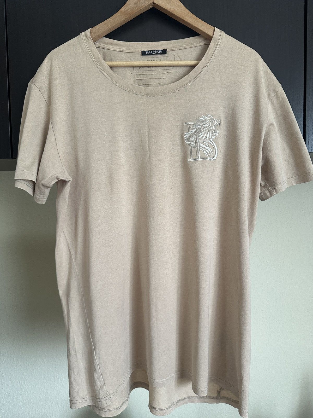 Balmain Balmain T-shirt / Christophe Decarnin Size US XL / EU 56 / 4 - 1 Thumbnail