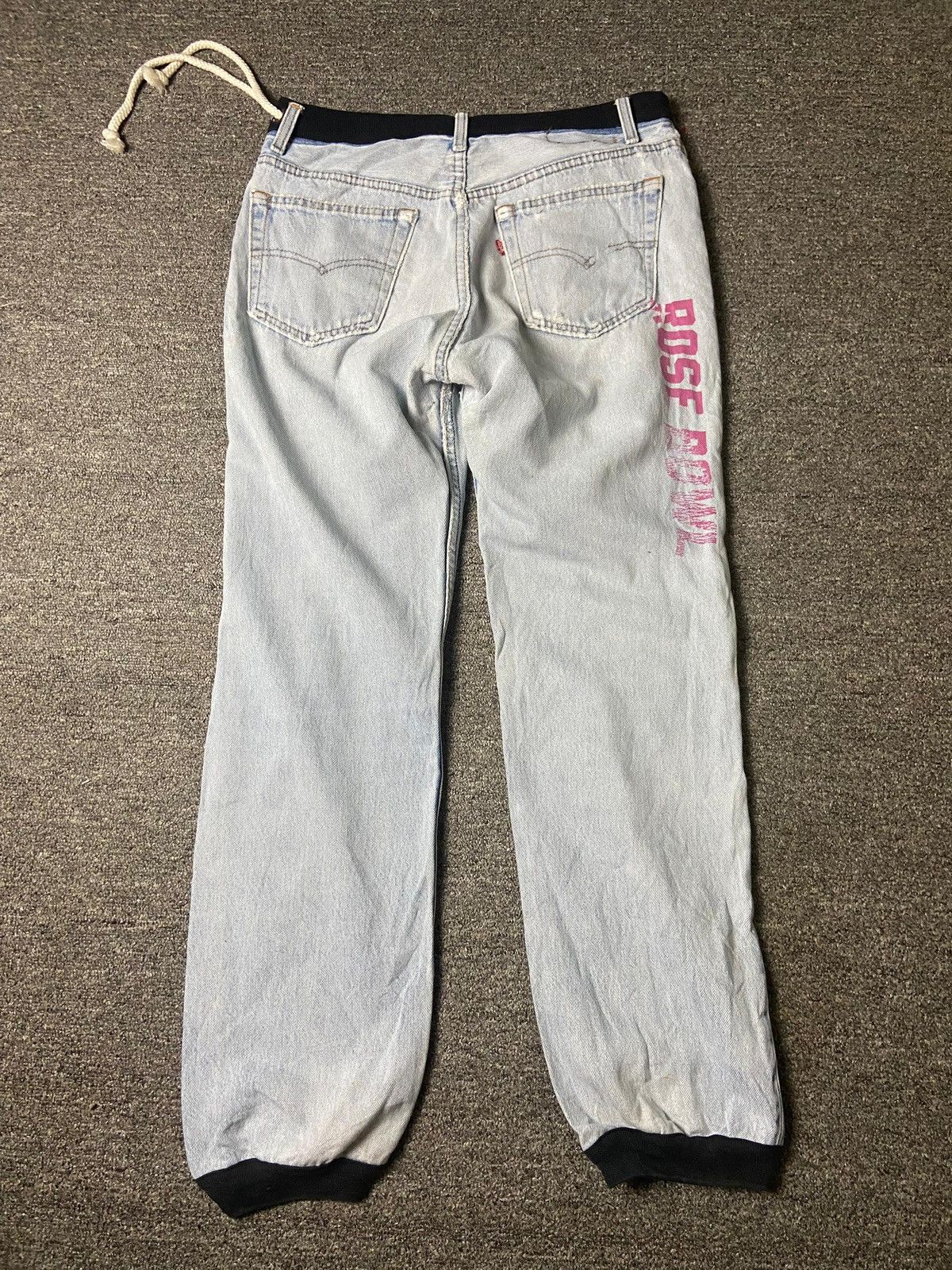 Levi's LEVIS Ohio State Distressed Jeans with Elastic Waist (165) Size US 32 / EU 48 - 4 Thumbnail